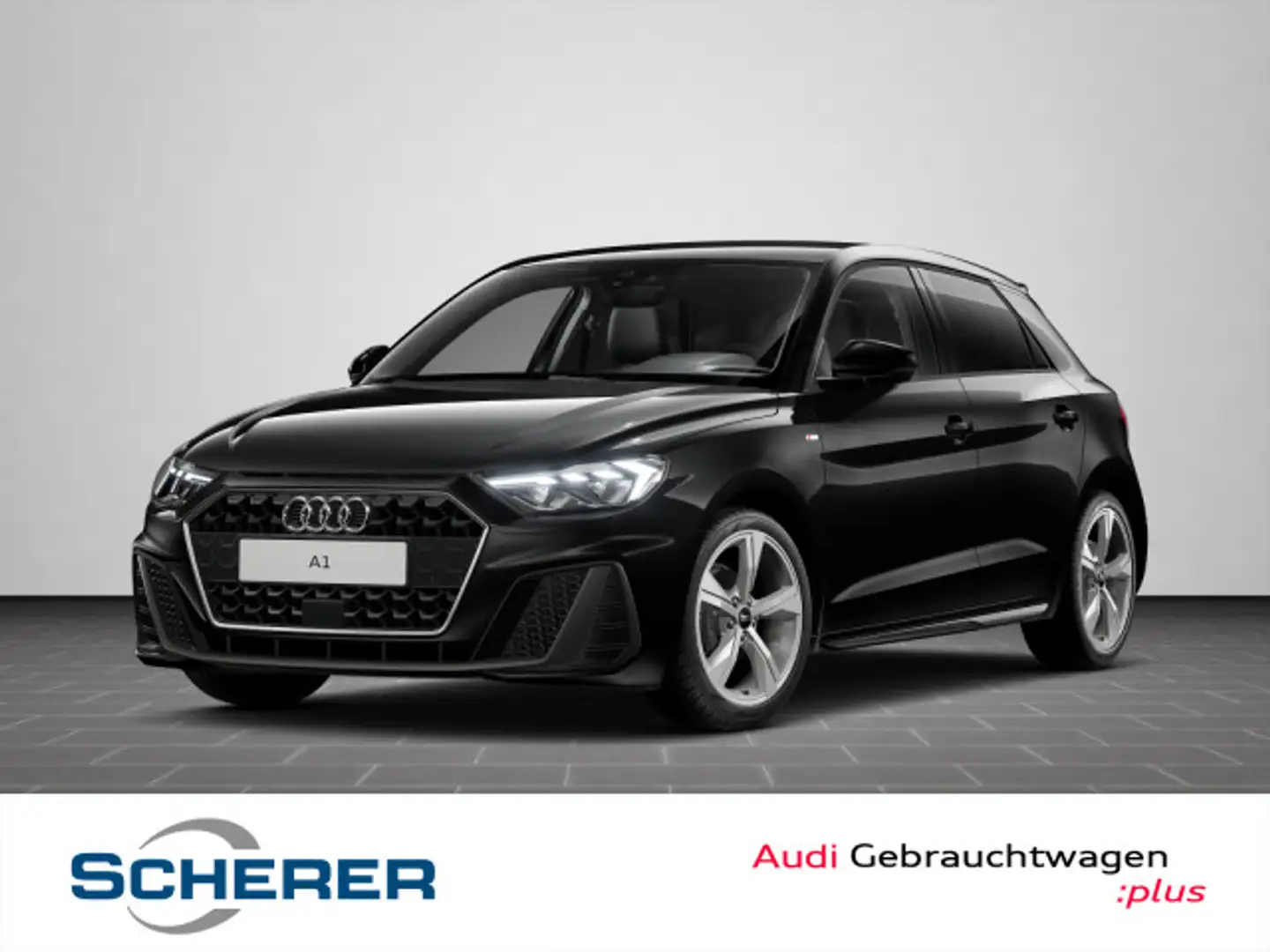 Audi A1 S line TFSI S tronic LED NAVI Conne Schwarz - 1