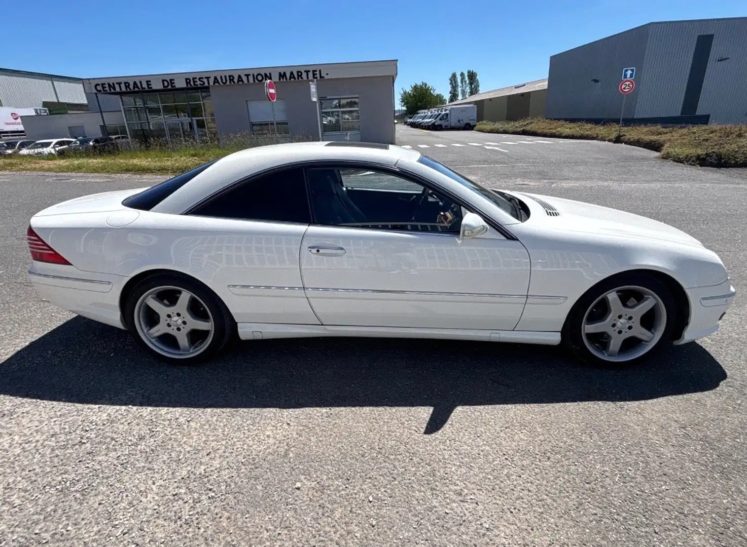 Mercedes-Benz CL 55 AMG Weiß - 2