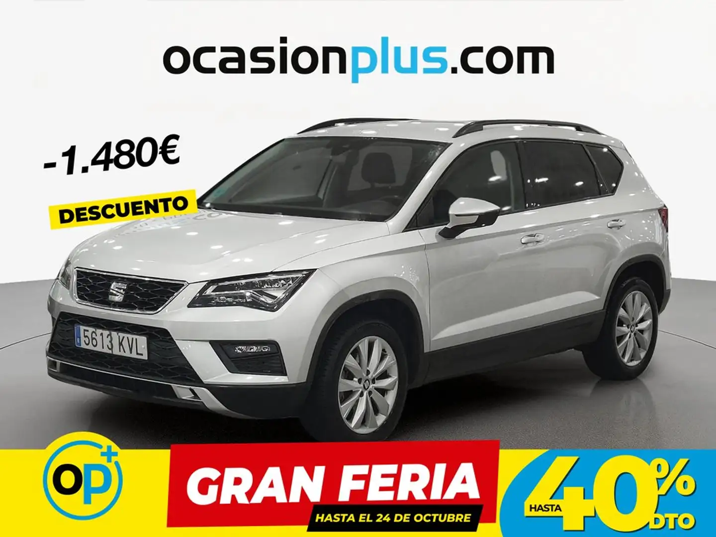SEAT Ateca 1.6TDI CR S&S Ecomotive Style Gris - 1
