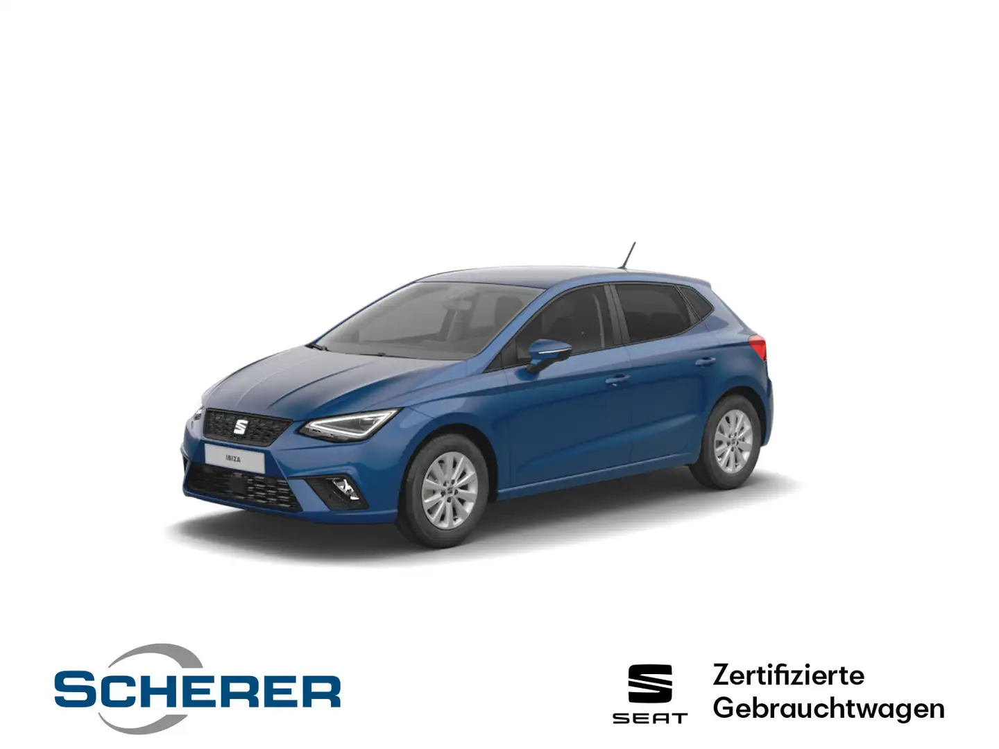 SEAT Ibiza Style Style 1.0 TSI NAVI CARPLAY SHZ LED G Blau - 1