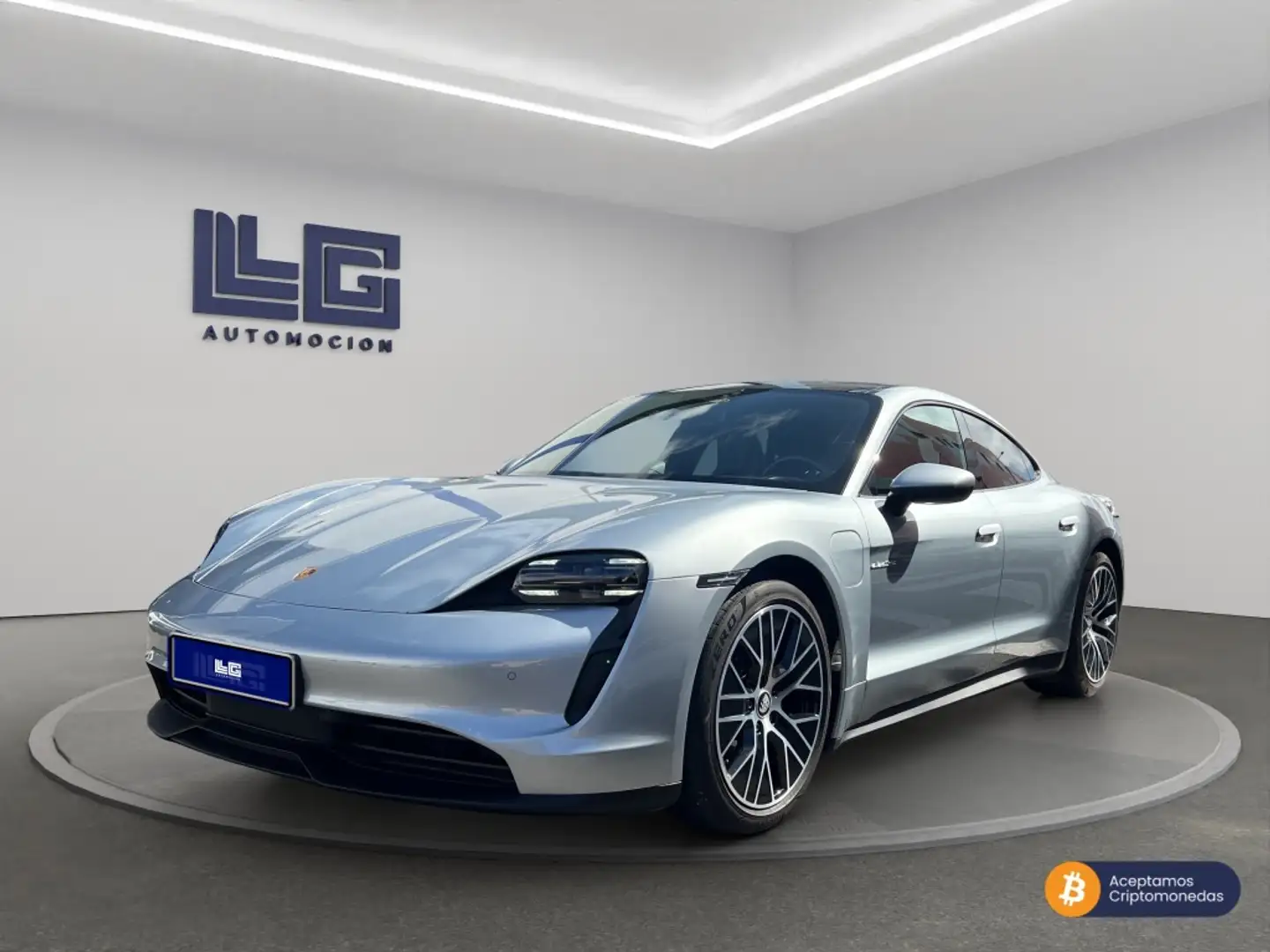 Porsche Taycan Gris - 1