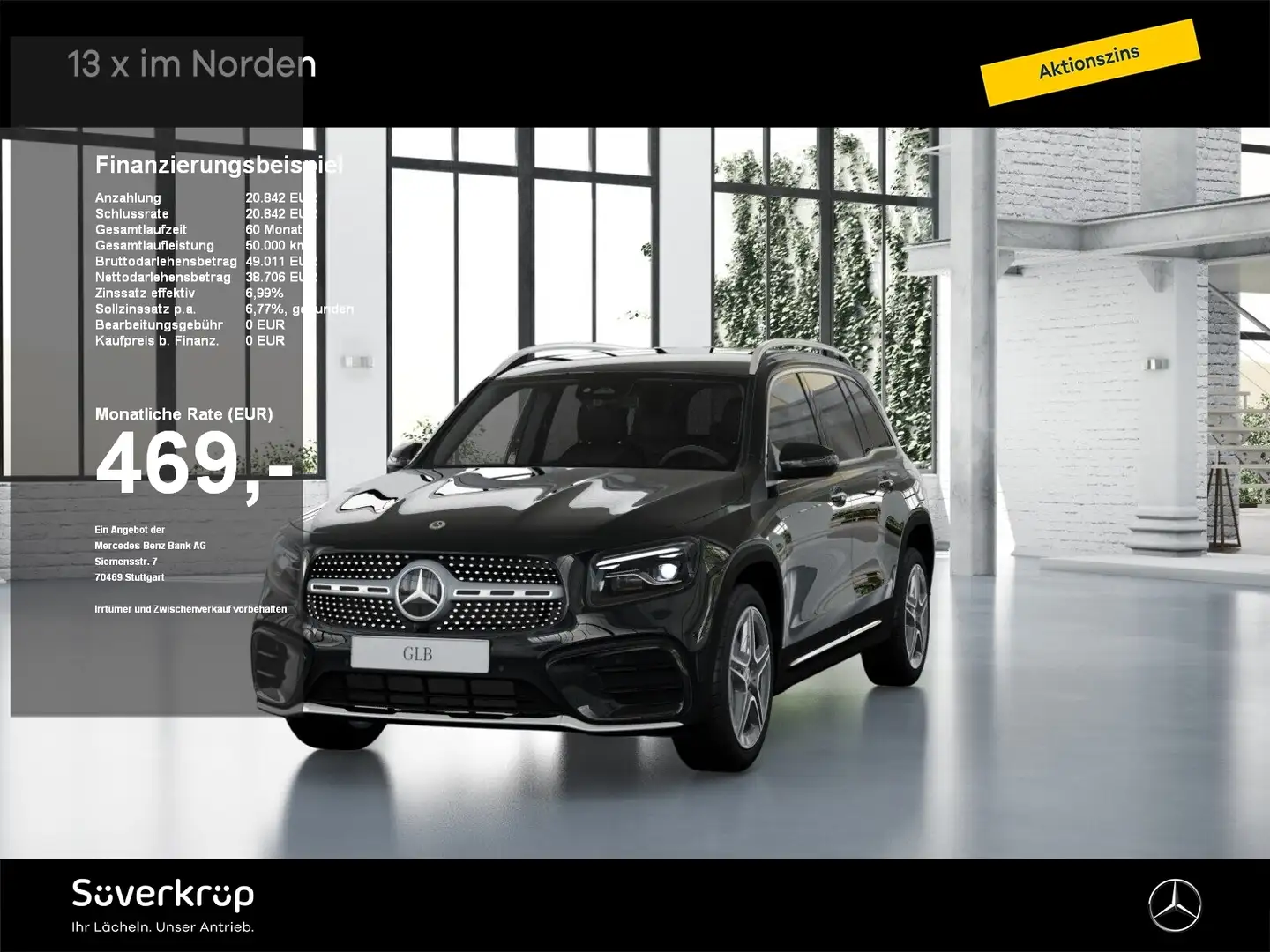 Mercedes-Benz GLB 200 d AMG SPUR KAMERA PDC SHZ MULTI Noir - 1