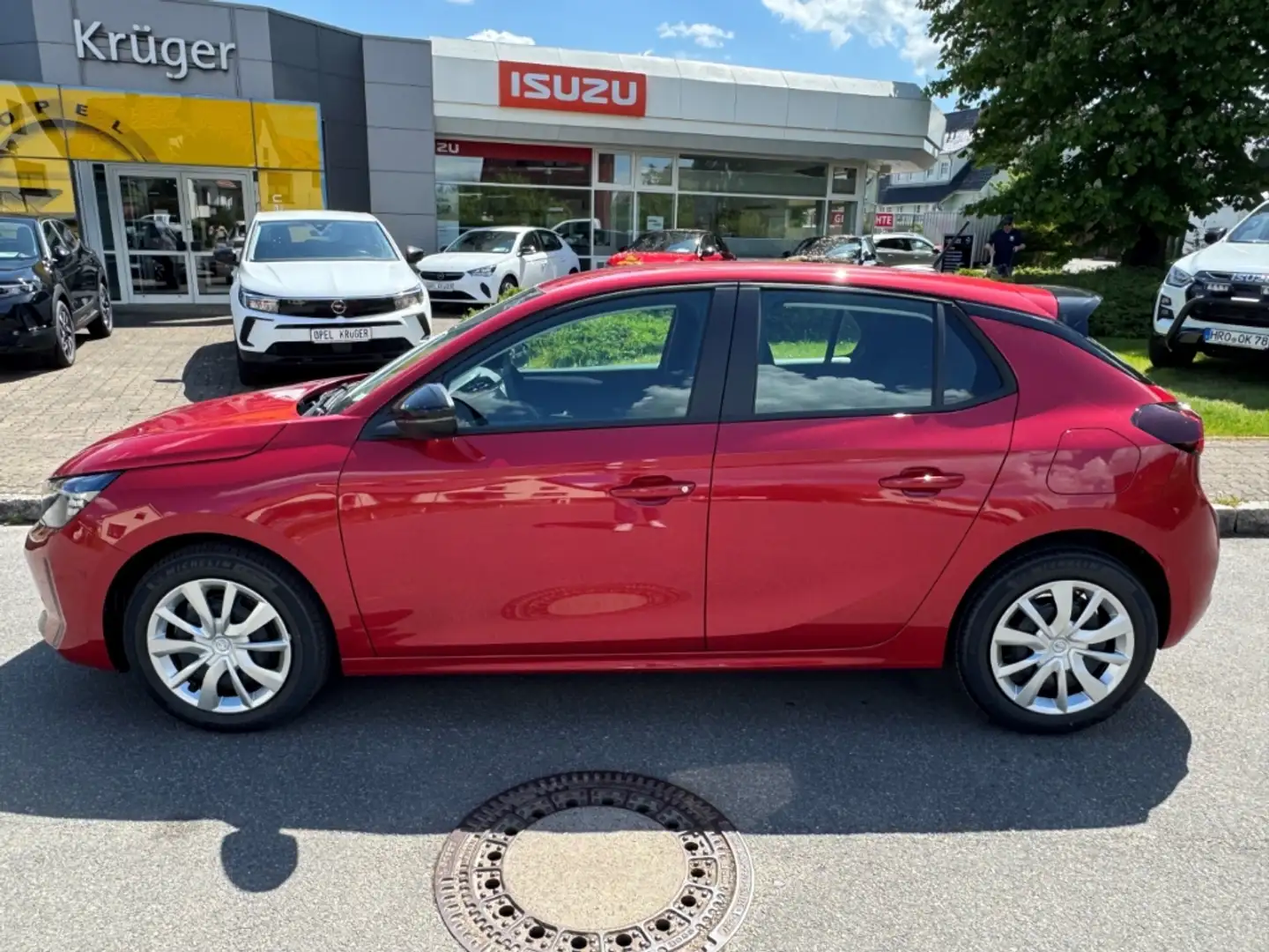 Opel Corsa F 1.2 Turbo mit Tech- und Komfort Paket Rot - 2