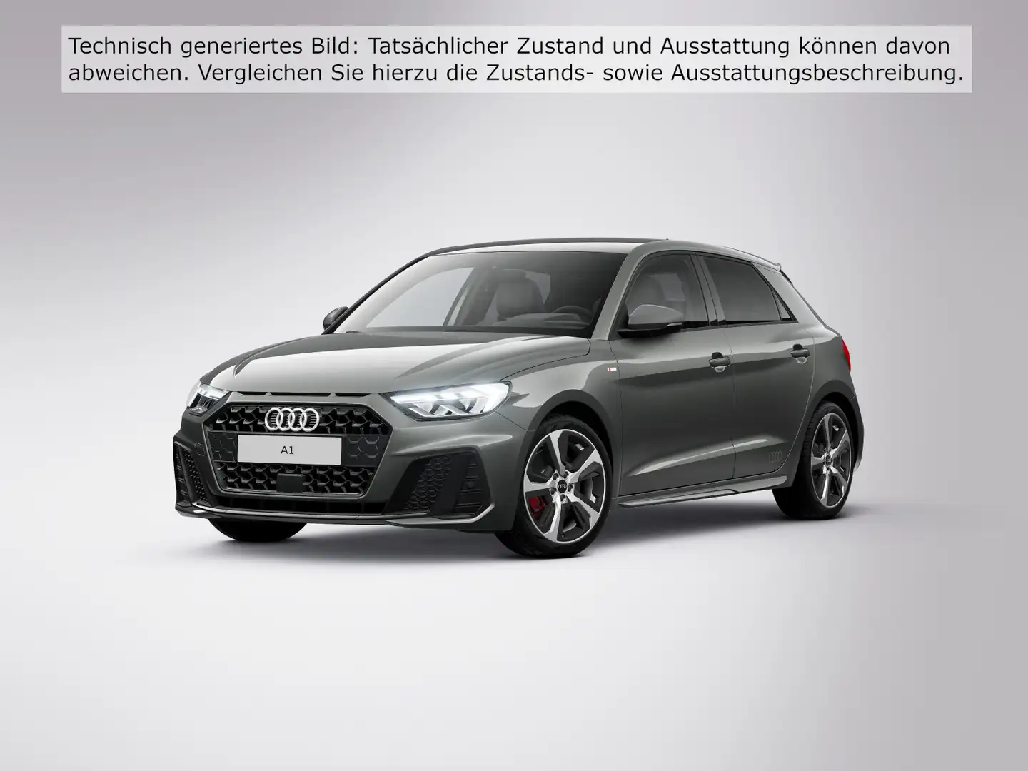 Audi A1 40 TFSI 2x S LINE LM17 OPTIK-PKT NA Grau - 2