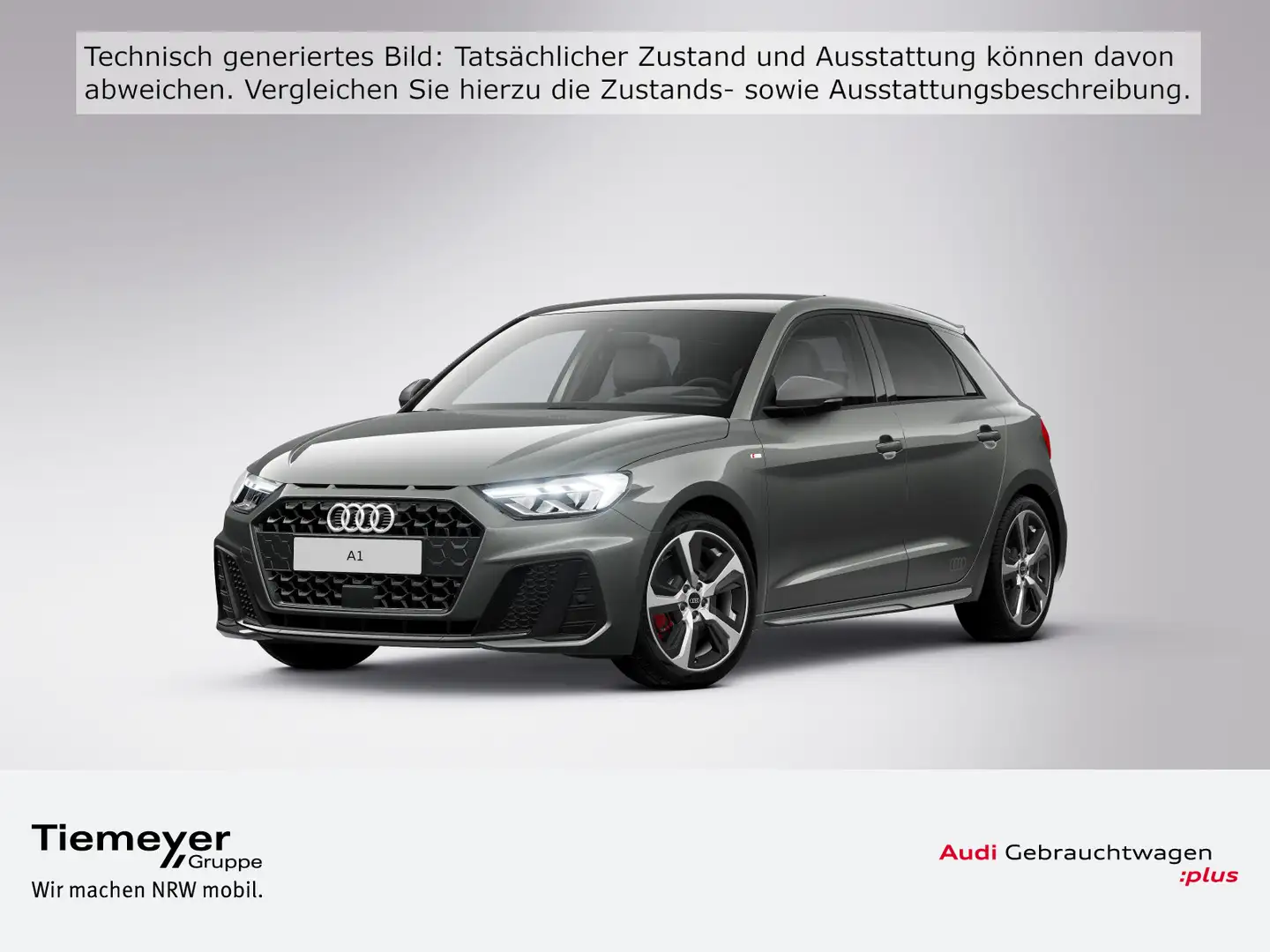 Audi A1 40 TFSI 2x S LINE LM17 OPTIK-PKT NA Grau - 1