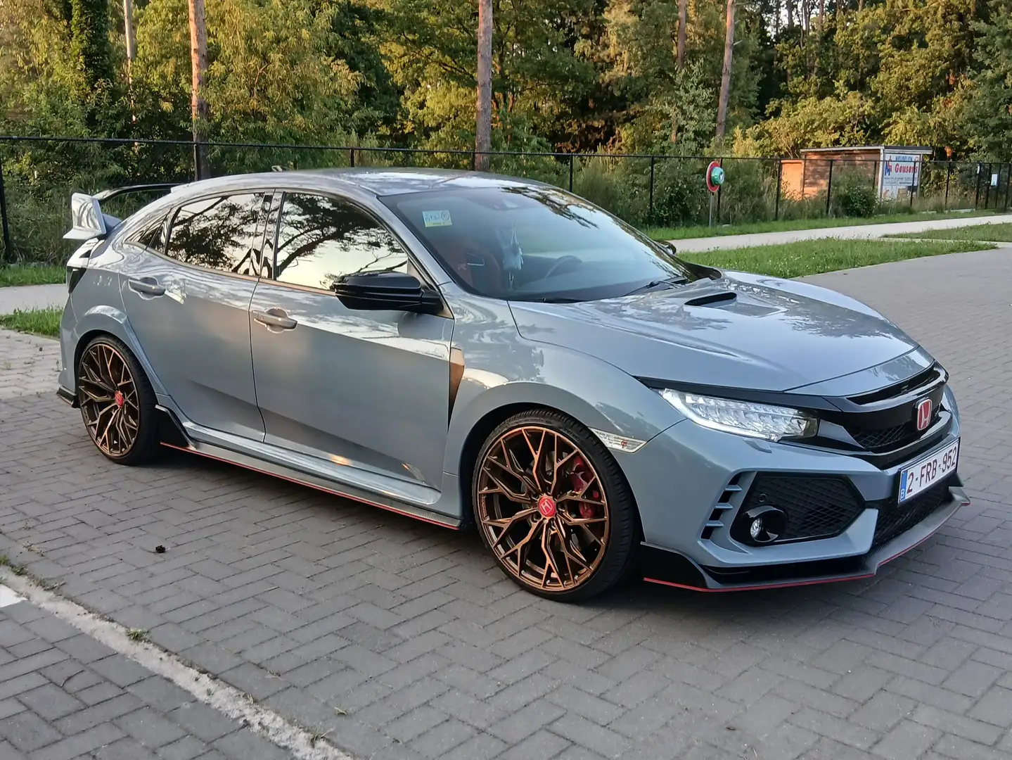 Honda Civic Civic 2.0 VTEC Turbo Type R Gris - 2