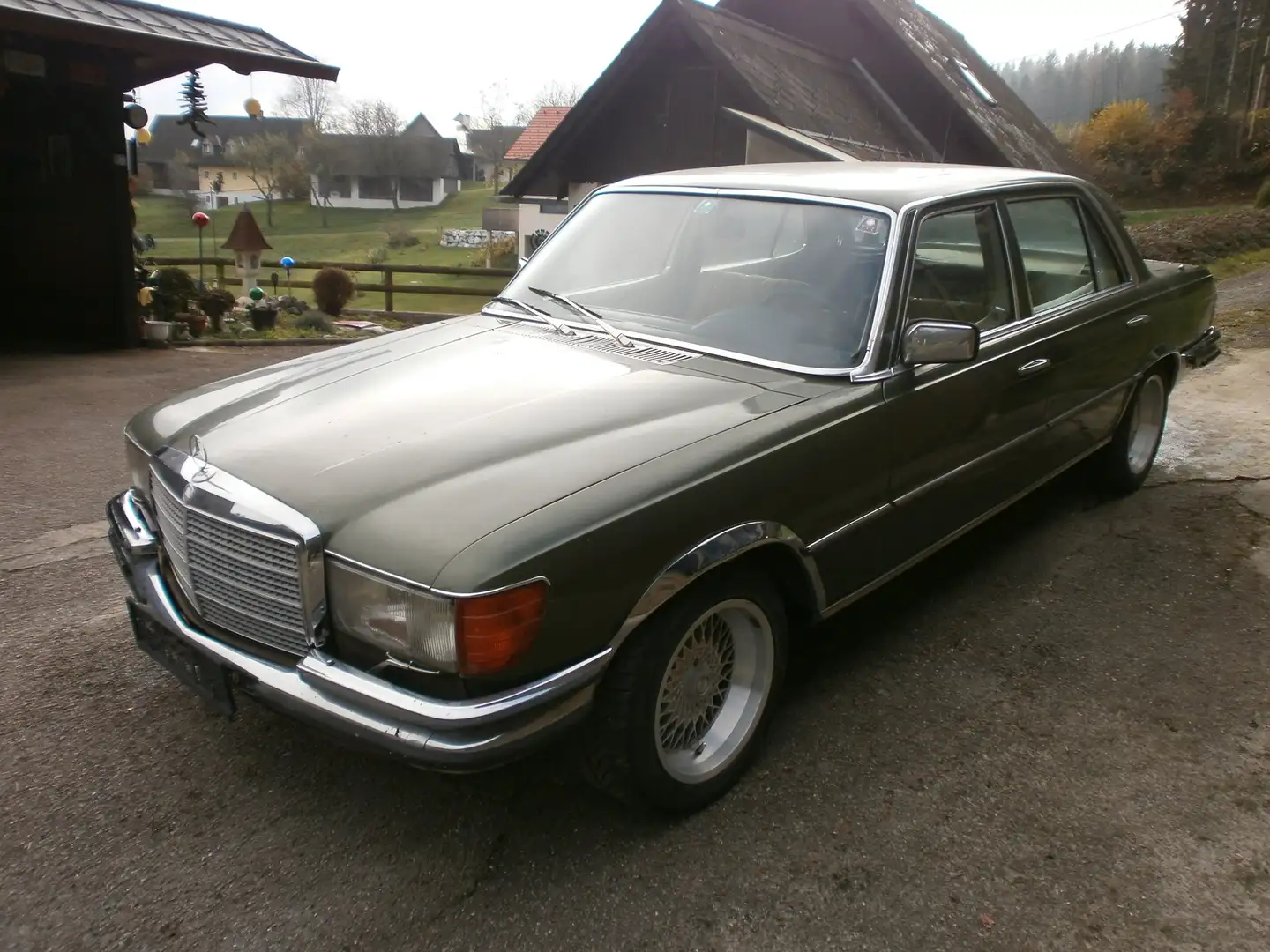 Mercedes-Benz 450 450 SEL 6,9 Verde - 2