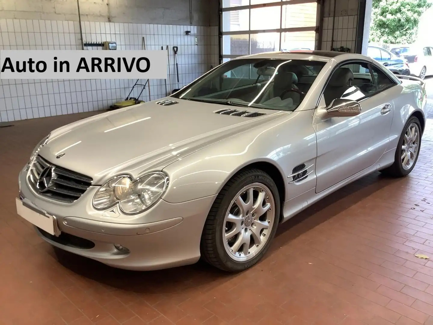 Mercedes-Benz SL 500 SL 500 V8-SOLI 51.576Km-ASI-UnicoProprietario Argento - 1
