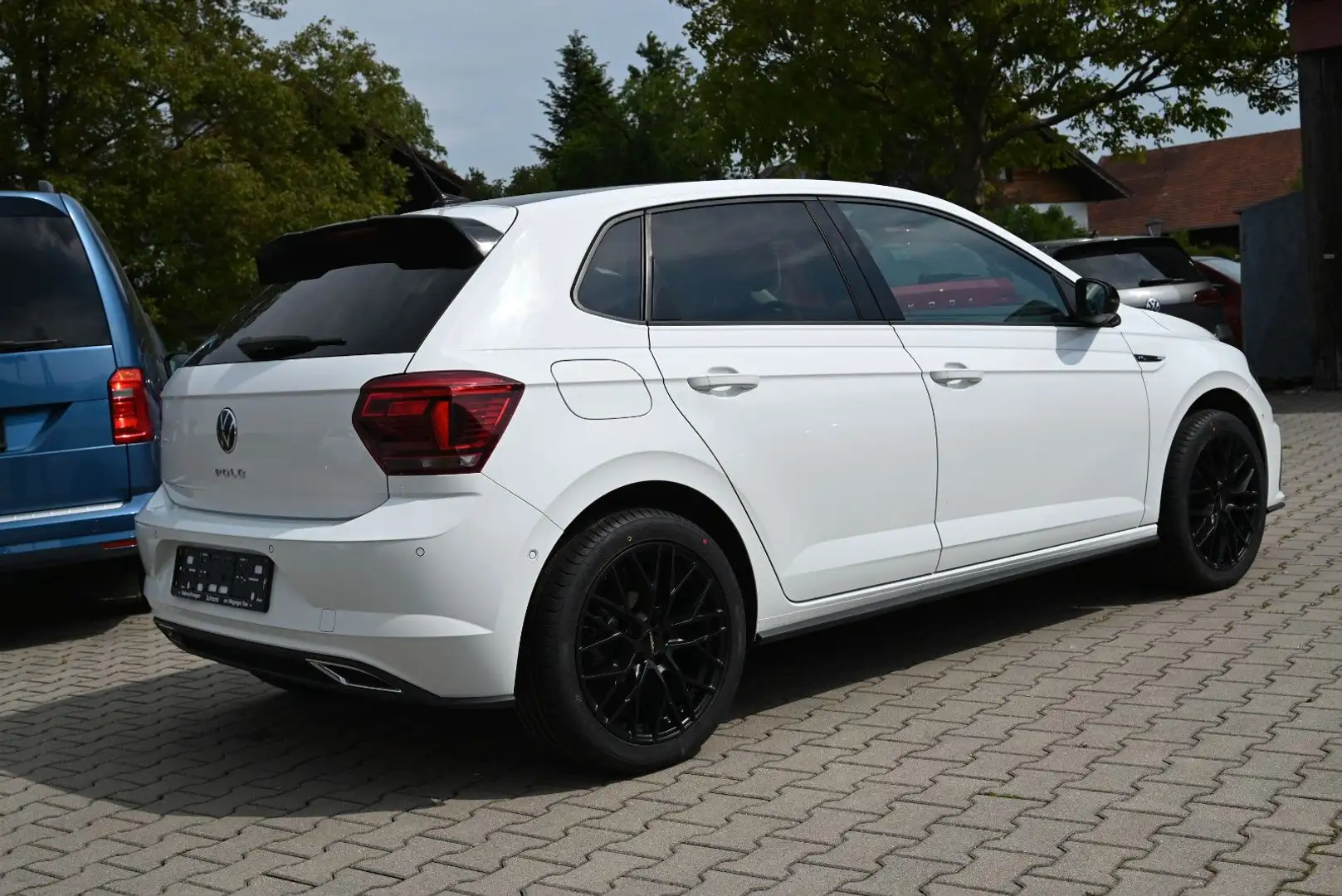 Volkswagen Polo VI Highline/R-Line/LED/Leder/Virtual/ACC Blanc - 2