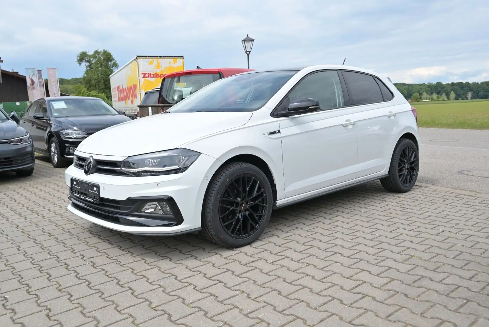 Volkswagen Polo VI Highline/R-Line/LED/Leder/Virtual/ACC Blanc - 1