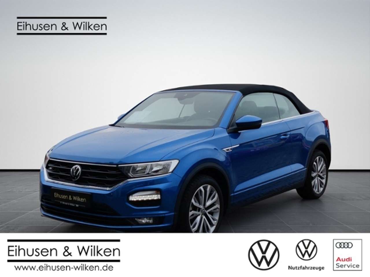 Volkswagen T-Roc 2021 — Cabriolet 1.5+TSI+R-LINE+LEDER+DC+APP+ACC+PDC+