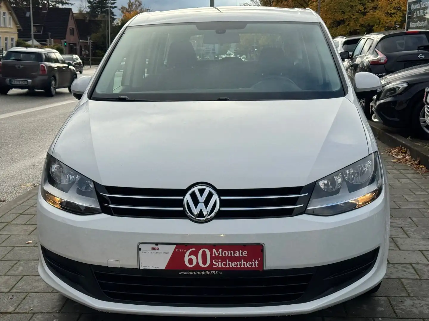 Volkswagen Sharan *3-ZonenKlimaAut.*Tempomat*7-Sitzer* Weiß - 2