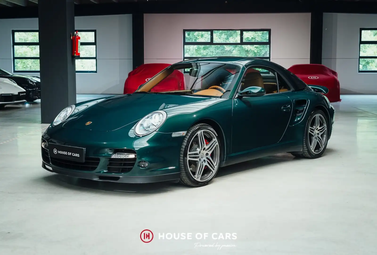 Porsche 997 .1 TURBO CABRIOLET TIPTRONIC PTS  1 OF 1.209EX* Zöld - 2