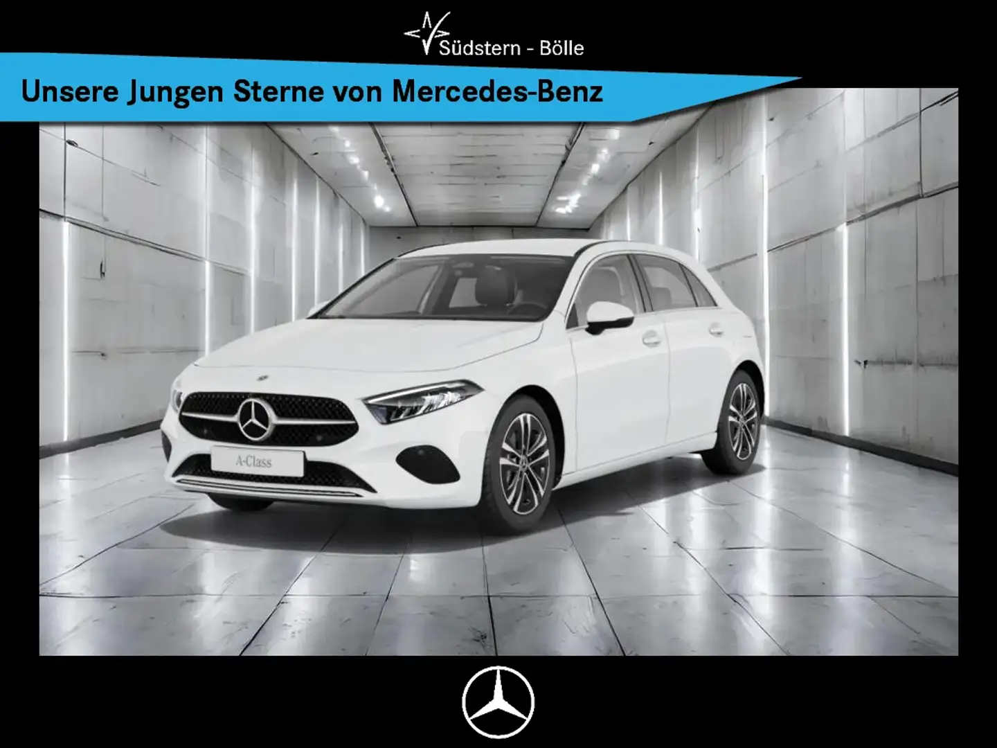 Mercedes-Benz A 180 PROGRESSIVE+MBUX+KAMERA+NAVI+SHZ+AUT+LED Weiß - 1