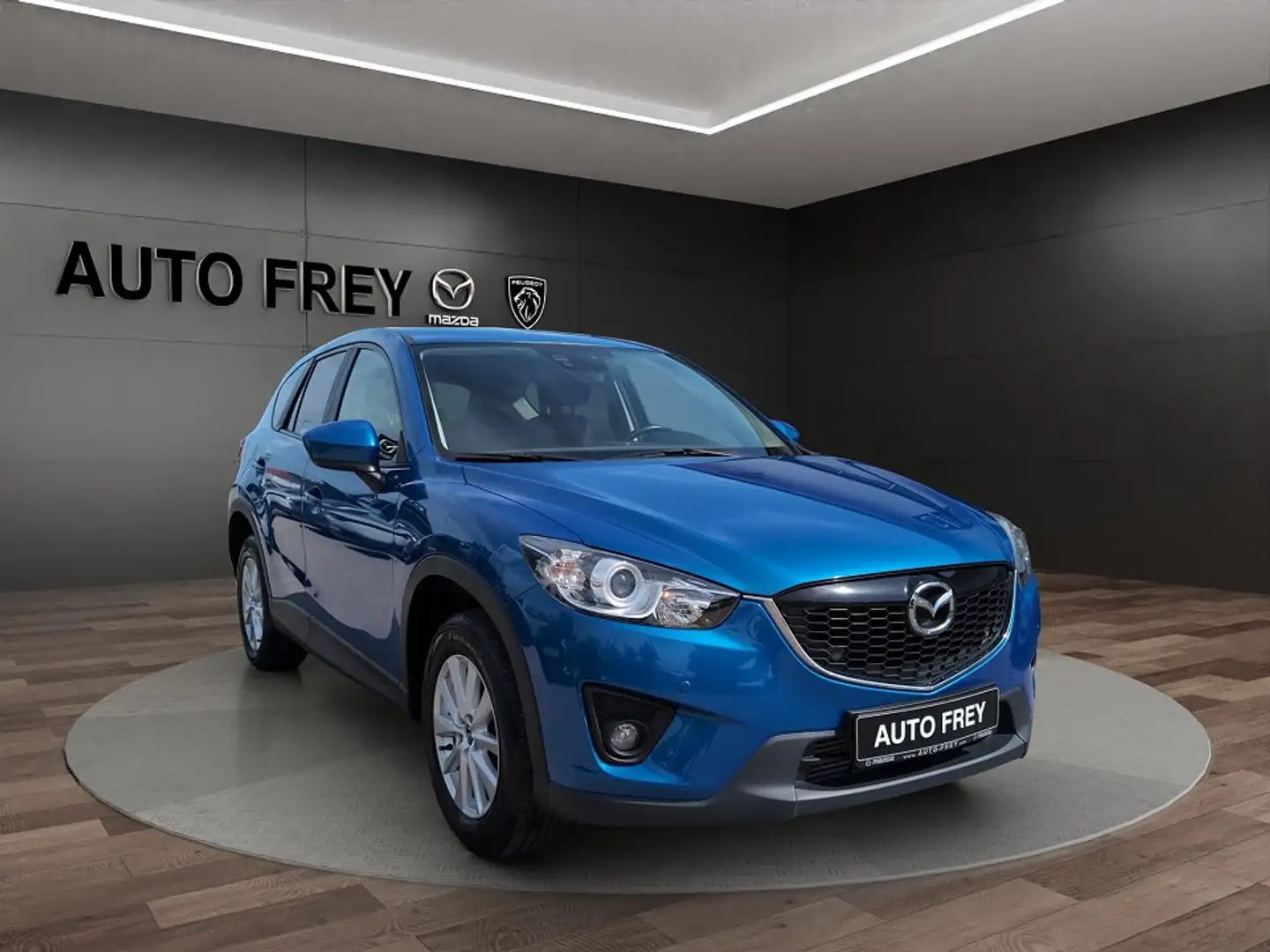 Mazda CX-5 2.2-D 150 AWD Center-Line Touring-Paket+1.HAND+NAV Blau - 1