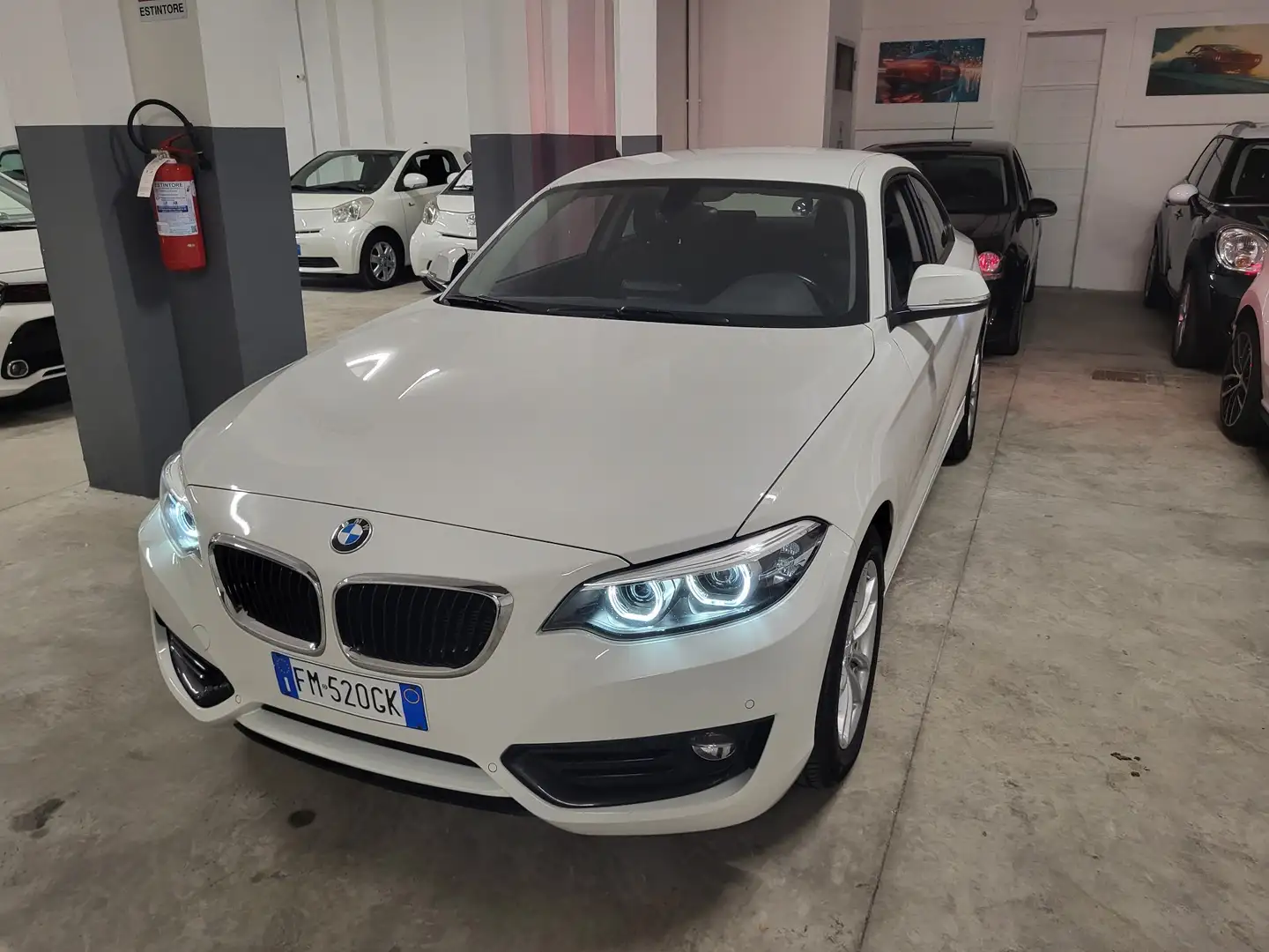 BMW 218 218d Coupe Advantage 150cv PREZZO REALE!! Bianco - 1