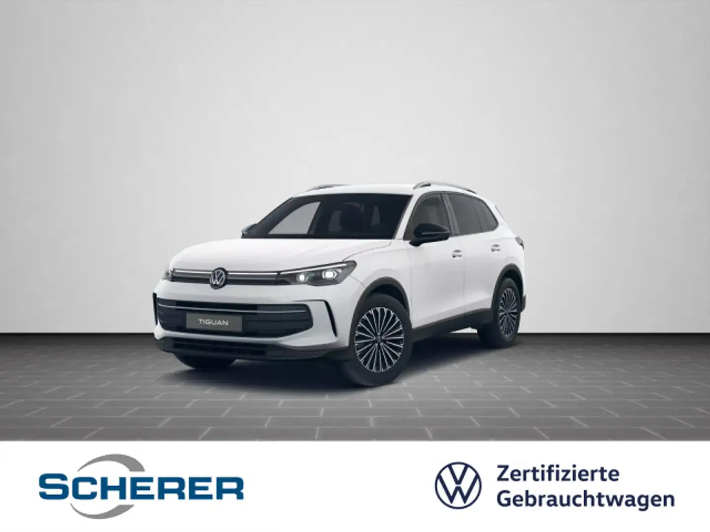 Volkswagen Tiguan GOAL 2.0 TDI DSG IQ.LIGHT AHK NAVI AREA V Weiß - 1