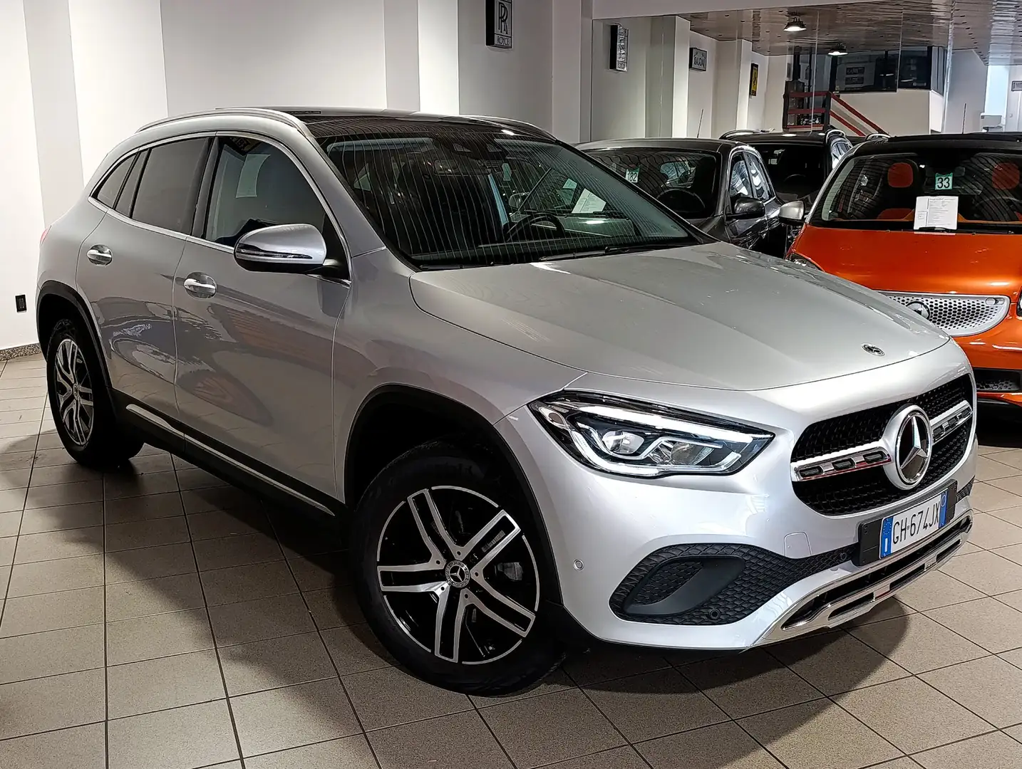 Mercedes-Benz GLA 200 Sport Plus aut km 34.179 certificati Mercedes Benz Argent - 2
