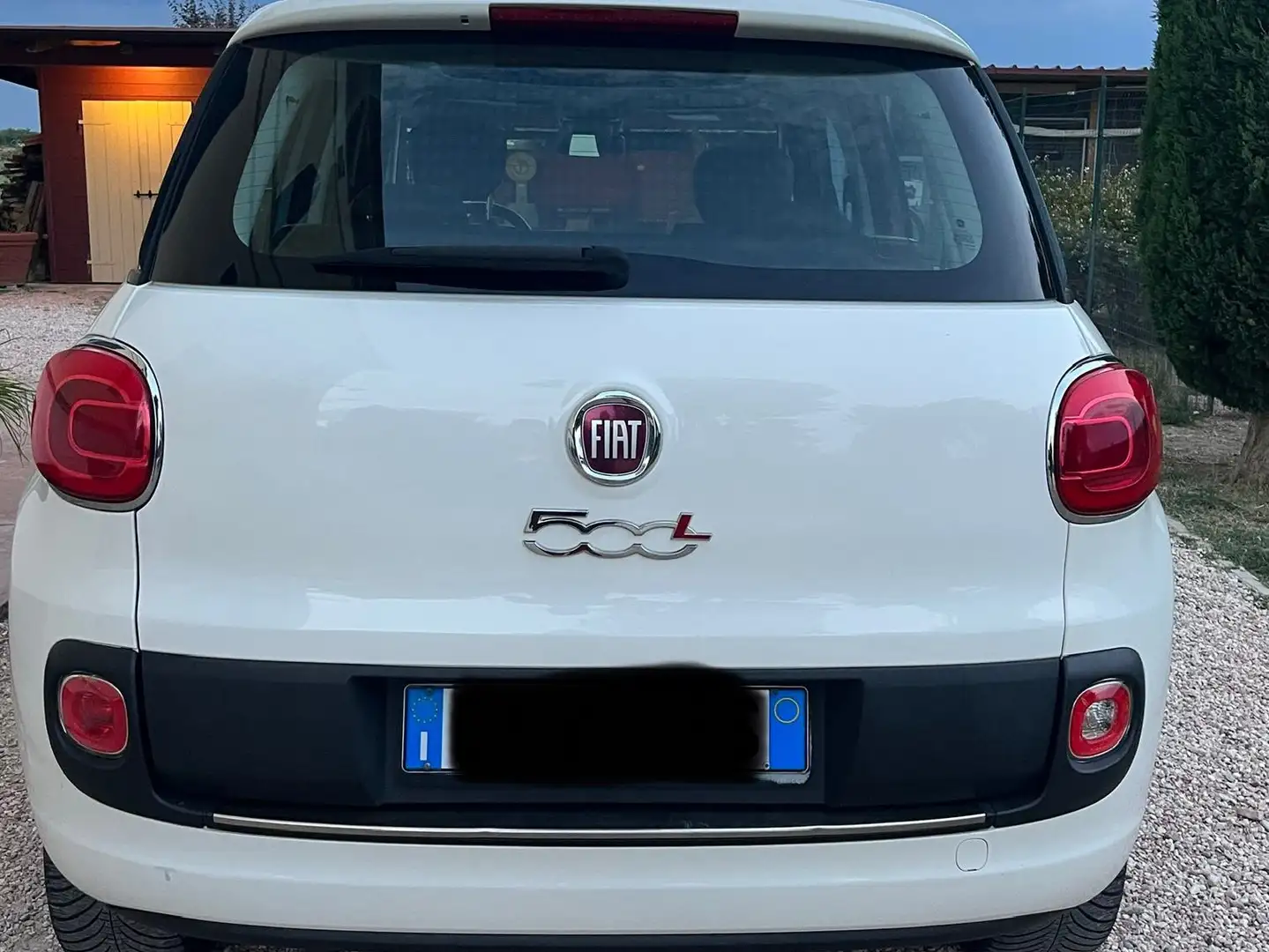 Fiat 500L 500L 2012 0.9 t.air t. natural power Lounge 80cv Biały - 2