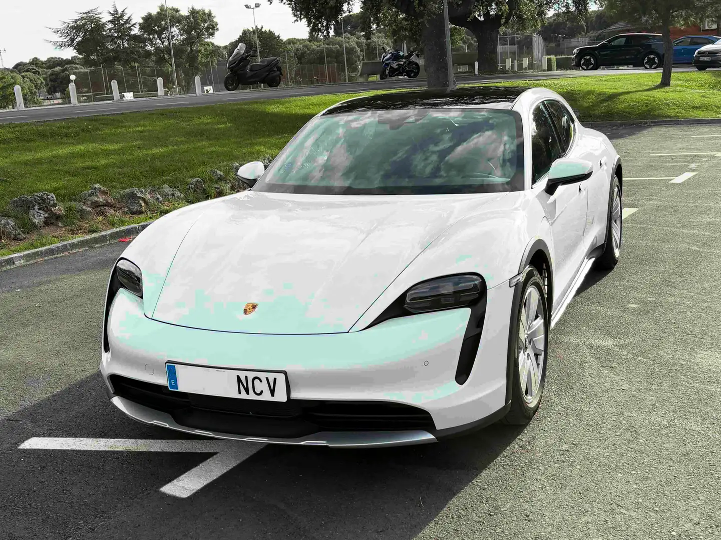 Porsche Taycan Taycan 4 Cross Turismo Blanco - 1