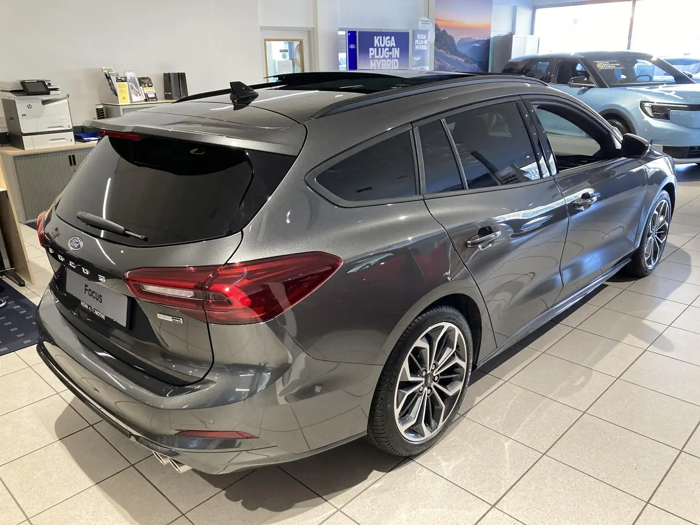 Ford Focus Wagon 1.0 EcoBoost Hybrid ST Line X | NU €8.000,- Grigio - 2