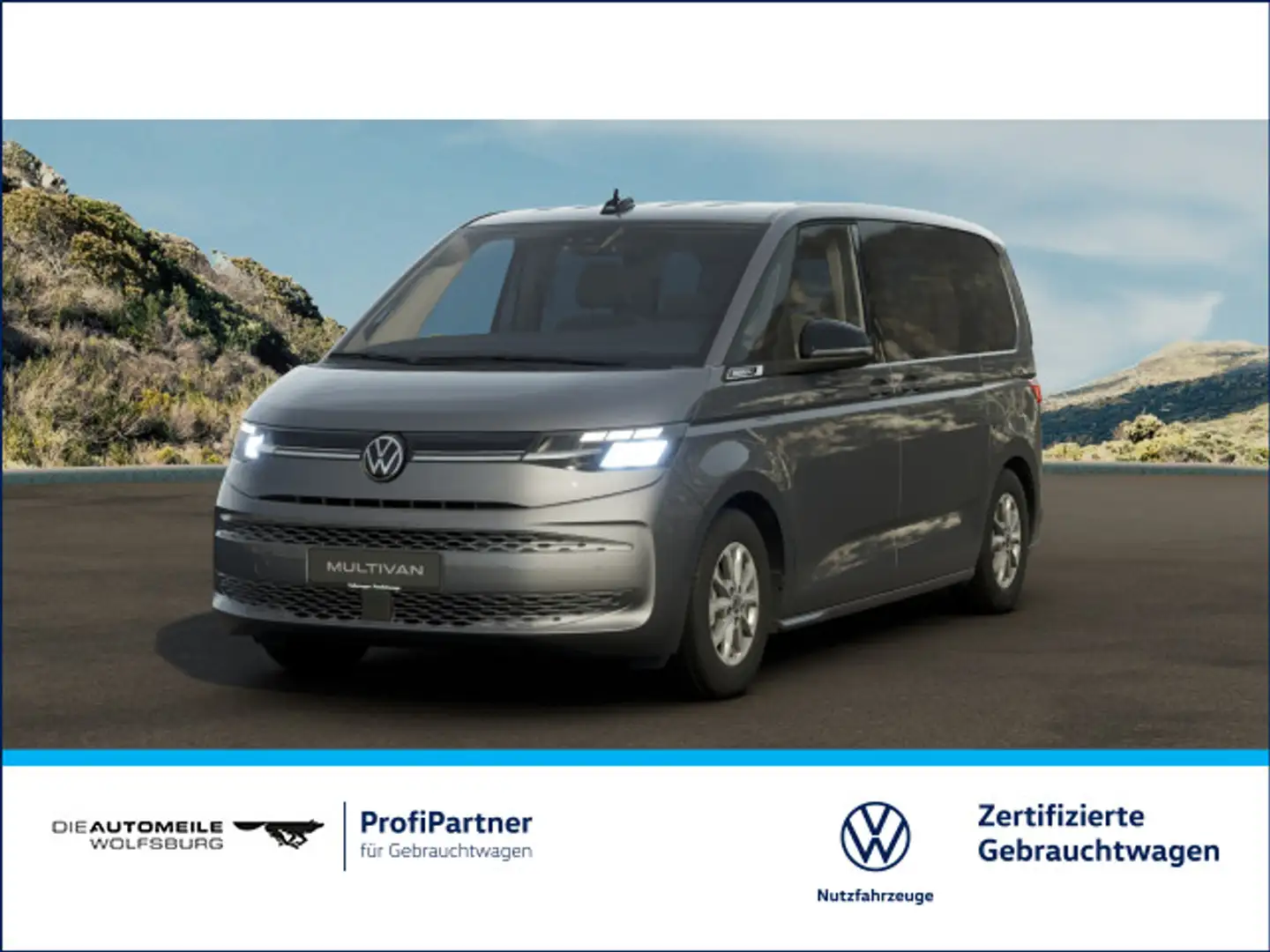 Volkswagen T7 Multivan T7 Multivan KÜ 2.0 TDI DSG Life LED/Stand/AHK Grau - 1
