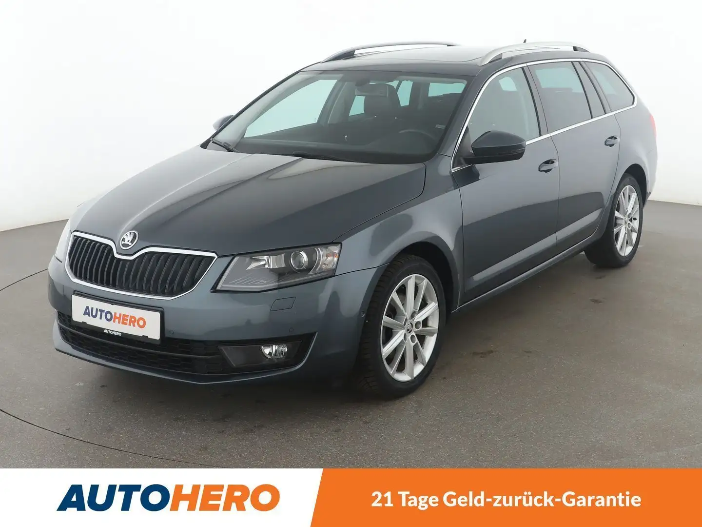 Skoda Octavia 1.4 TSI Elegance Aut.*NAVI*TEMPO*PDC*SHZ* Gris - 1