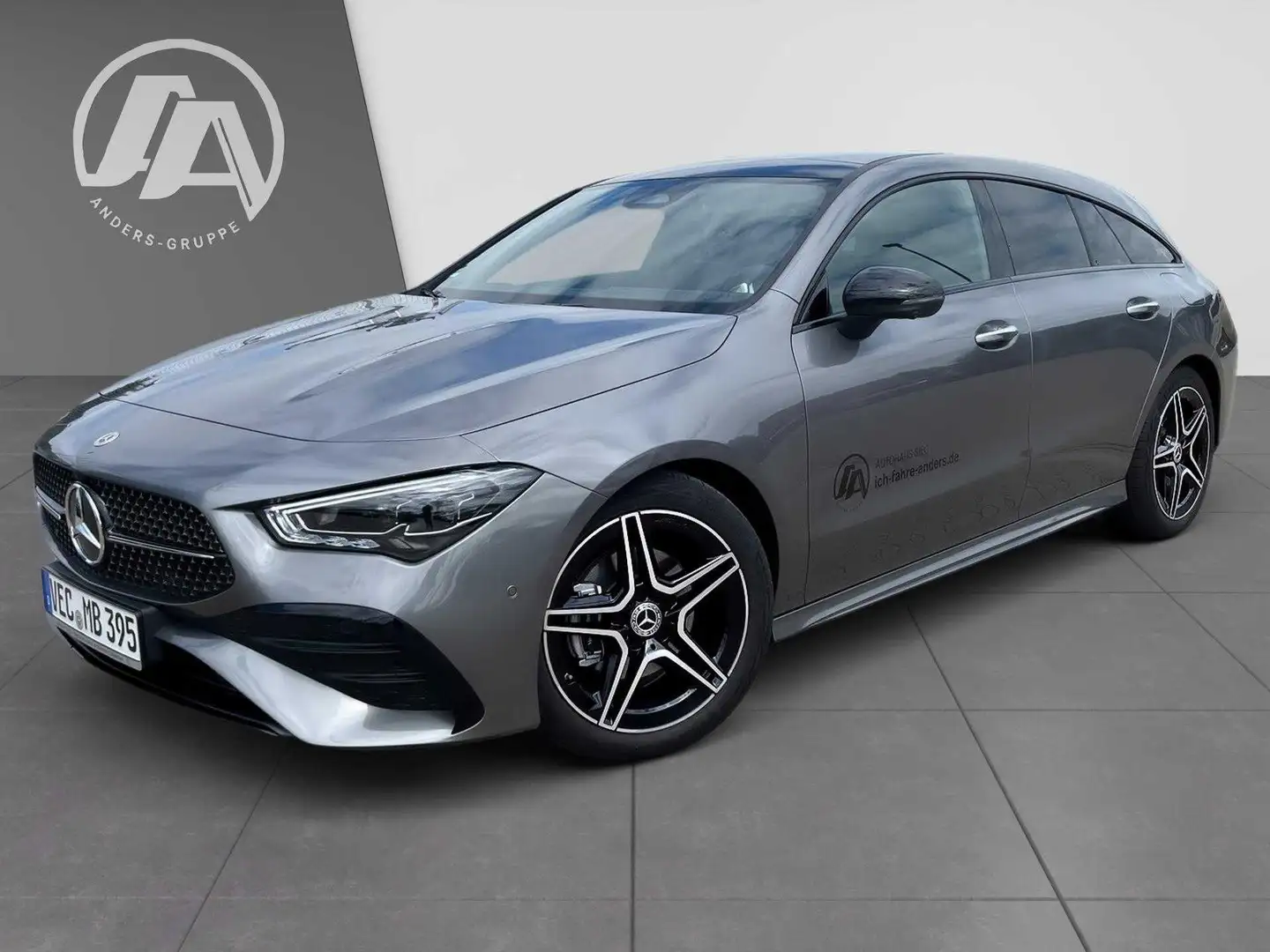 Mercedes-Benz CLA 180 SB AMG+Night+Pano+Multibeam+360°Kamera Grau - 1