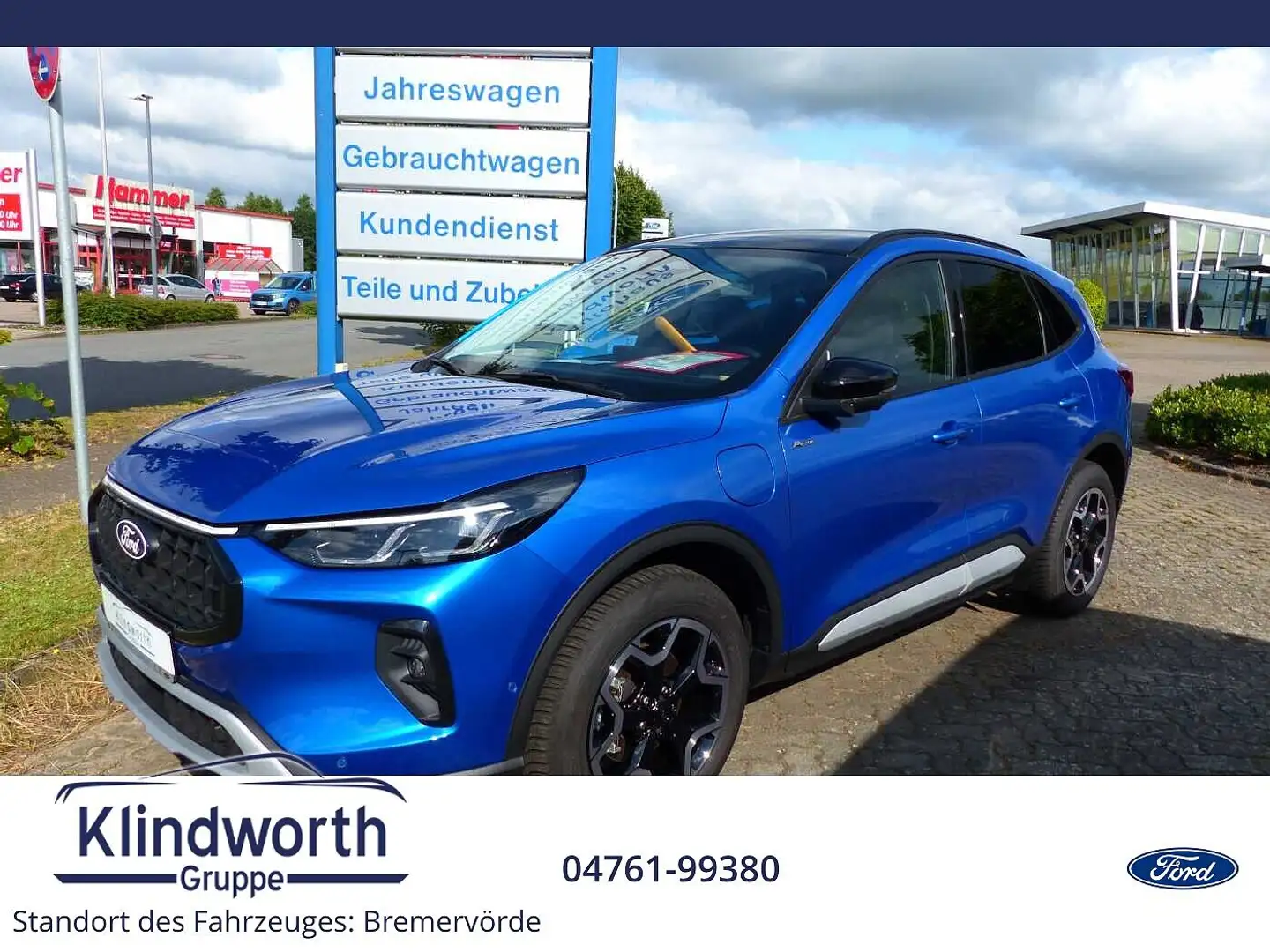 Ford Kuga 2.5 Duratec PHEV ACTIVE X Blau - 1