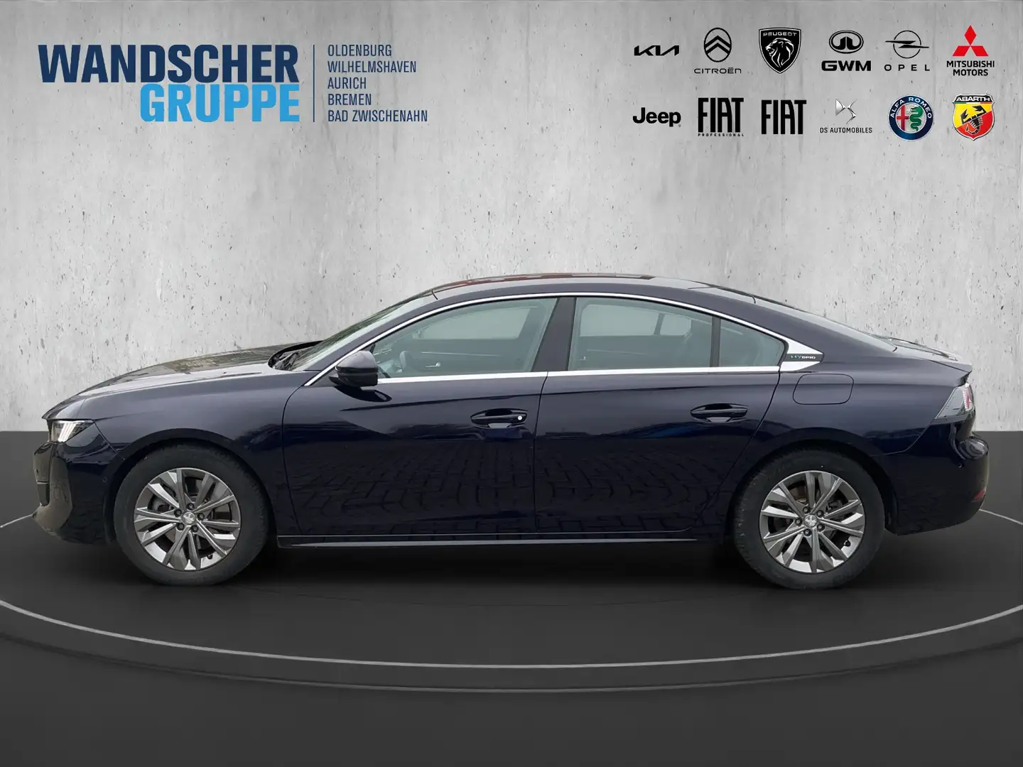 Peugeot 508 Allure Hybrid (Plug-In) 225 Navi+SHZ+RFK+LM Bleu - 2