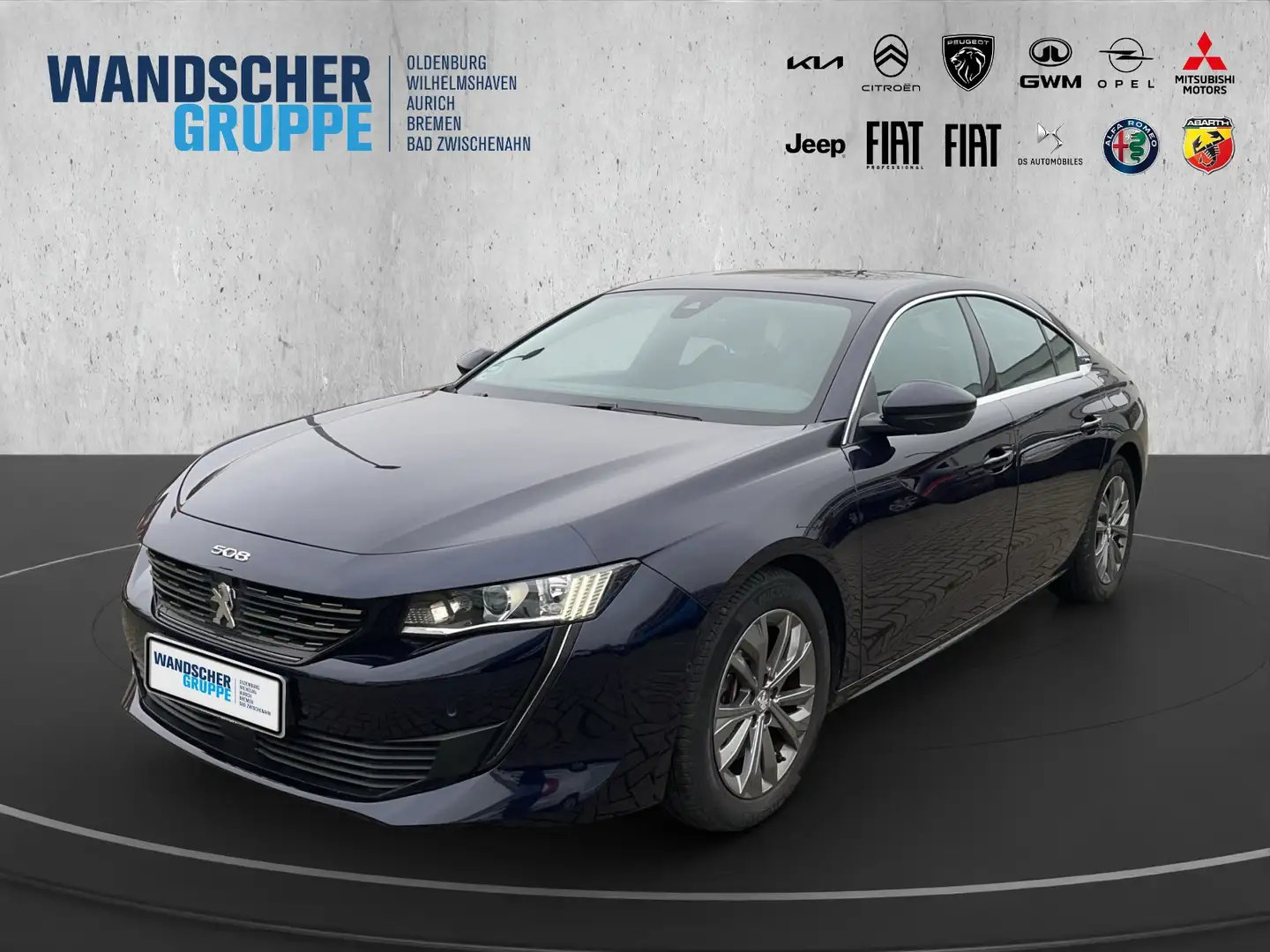 Peugeot 508 Allure Hybrid (Plug-In) 225 Navi+SHZ+RFK+LM Bleu - 1