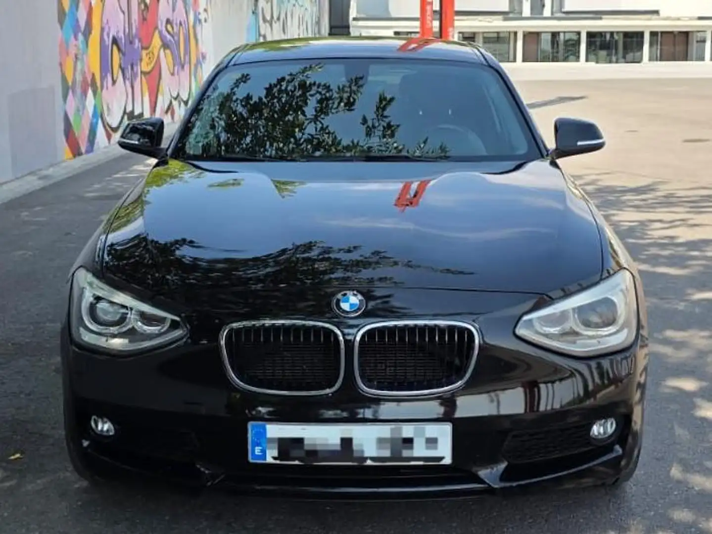 BMW 118 118dA Negro - 1