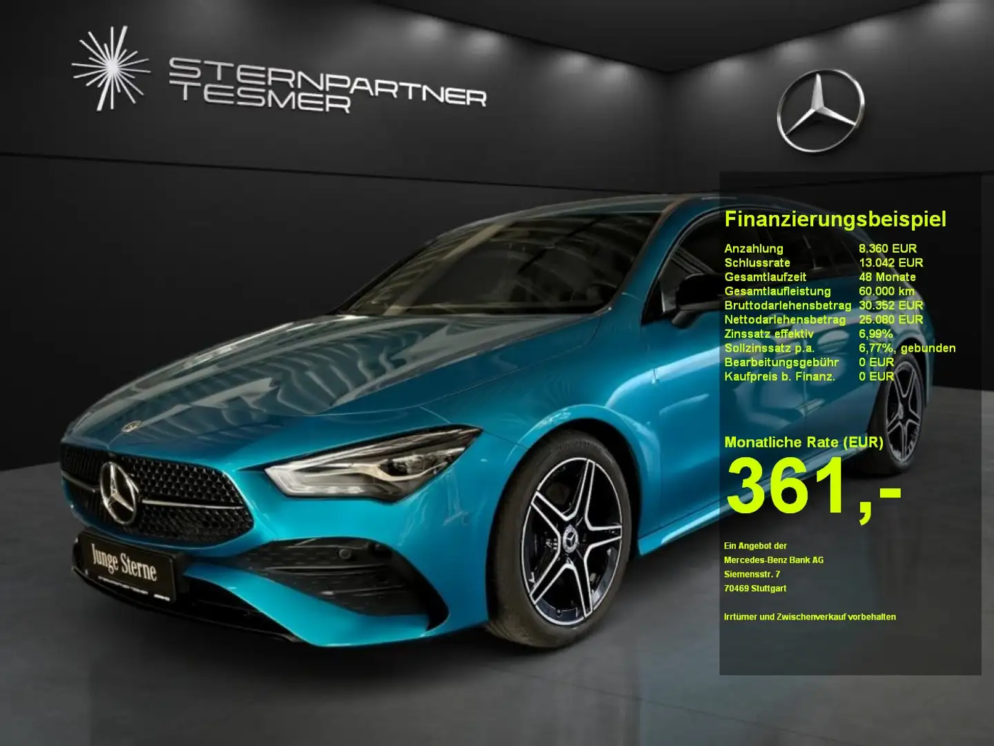 Mercedes-Benz CLA 200 SB AMG - Burmester - AHK - Night - Kamera Blau - 1