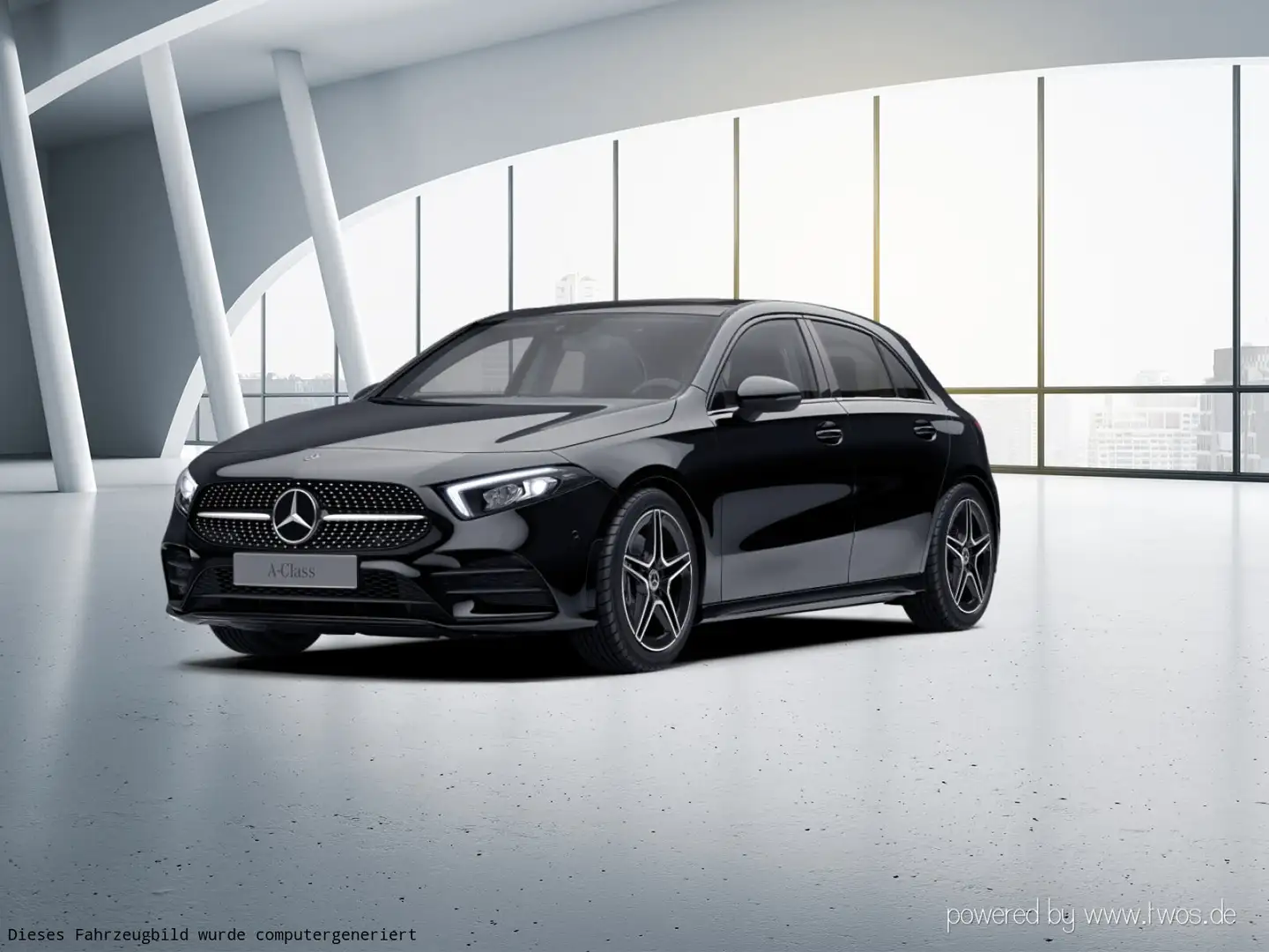 Mercedes-Benz A 250 A 250 e AMG Pano Night Ambiente Sound-System Navi Schwarz - 2