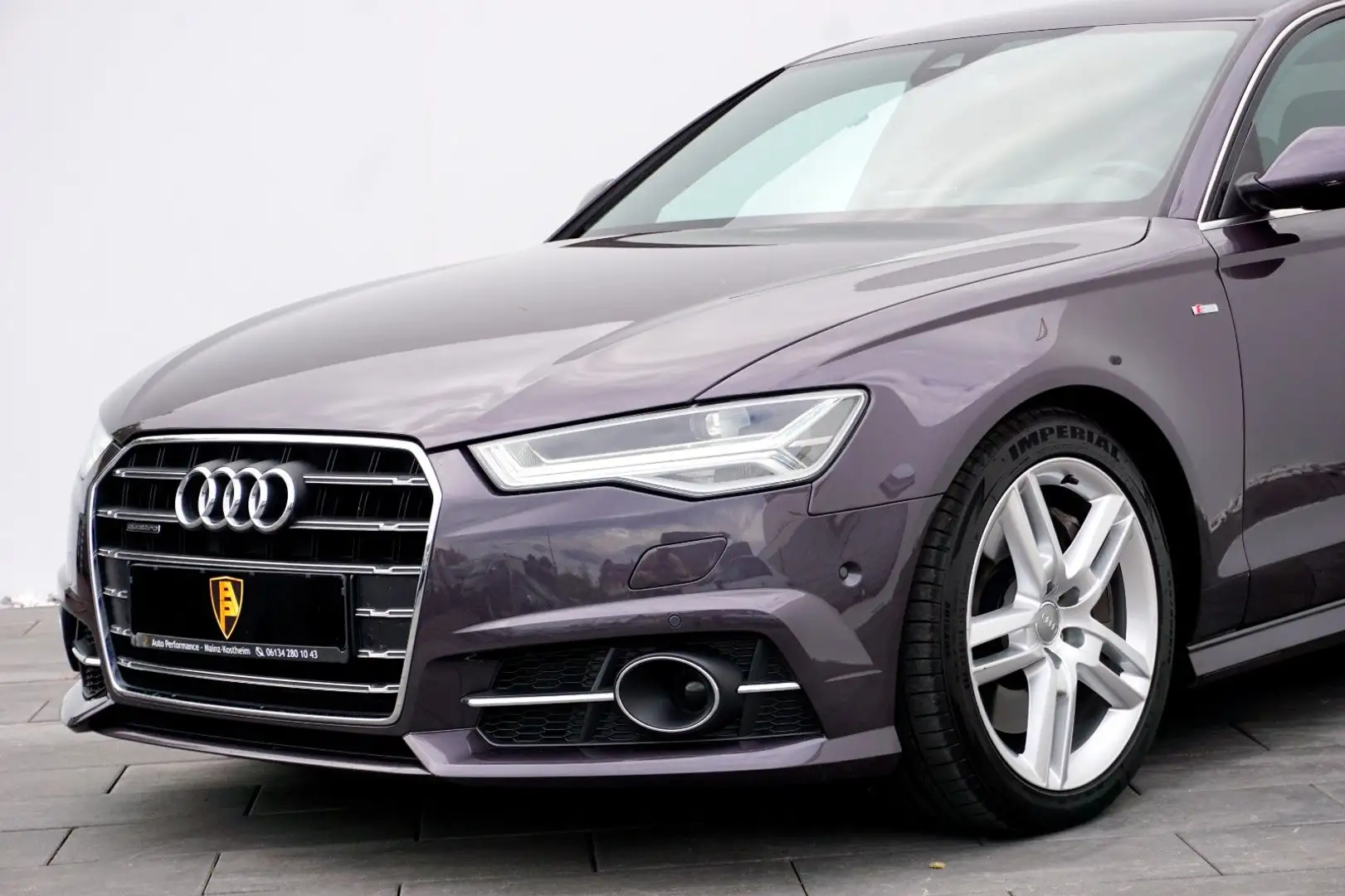Audi A6 3.0 TDI QUA3xS-Line~HUD~AHK~ACC~LED~4xSHZ~KAM Grijs - 2