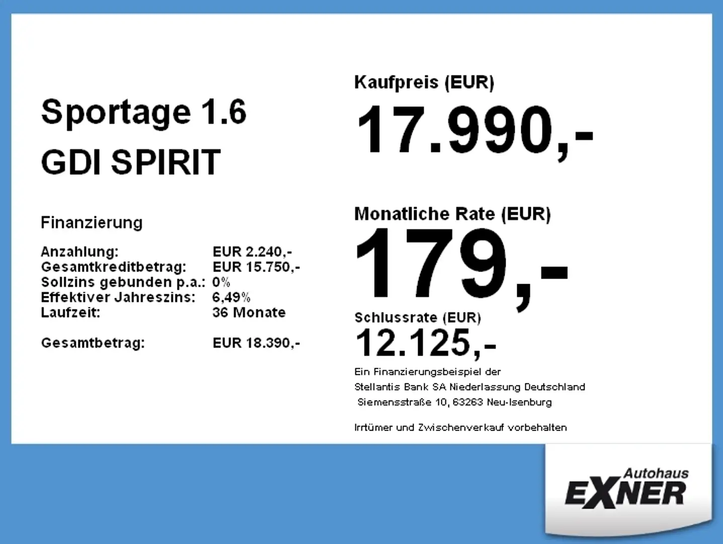 Kia Sportage 1.6 GDI SPIRIT *NAVI*Kamera Allview*JBL Blanc - 2