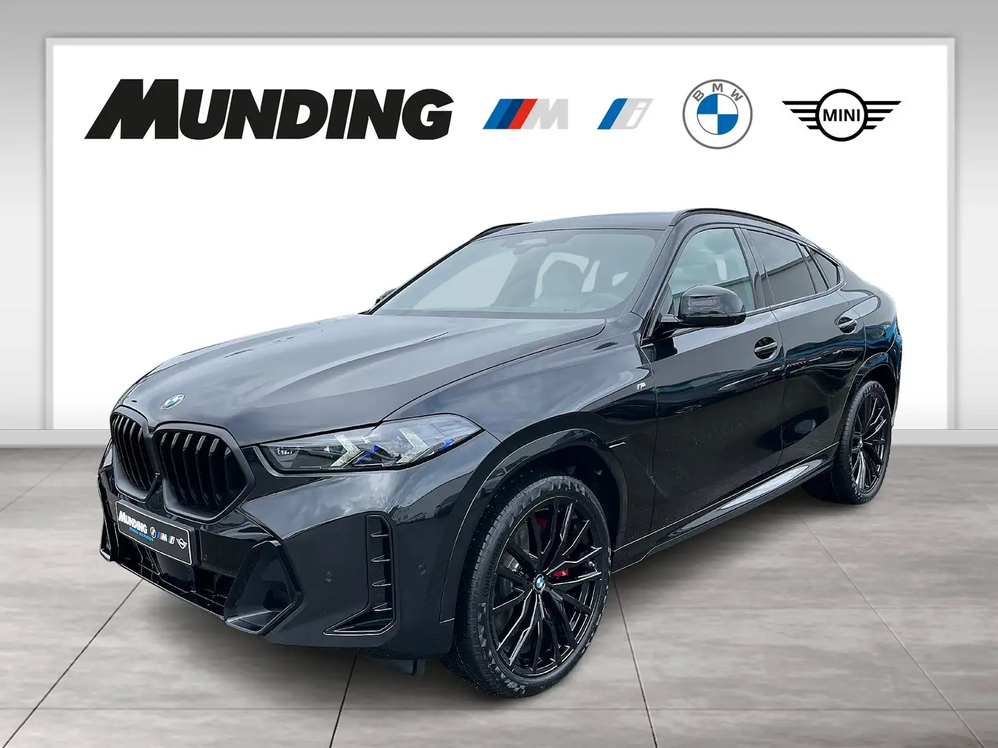 BMW X6 xDrive30d A M-Sport Navi|HUD|Gestiksteuerung|AHK Schwarz - 1