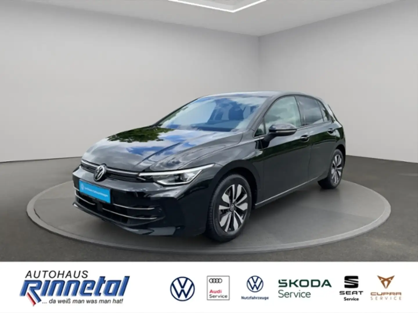 Volkswagen Golf VIII 2.0 TDI DSG Goal AHK+KAMERA+ACC+LED PLUS+NAV Schwarz - 1