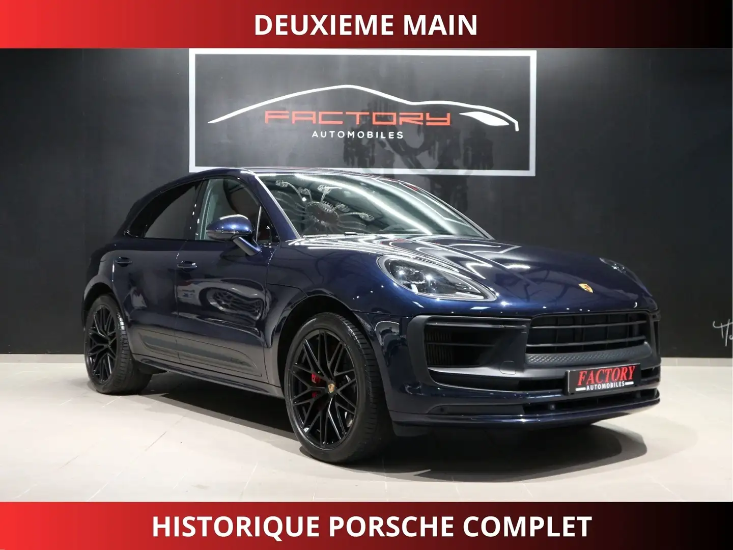 Porsche Macan 2.9 V6 440CH GTS PDK Bleu - 1