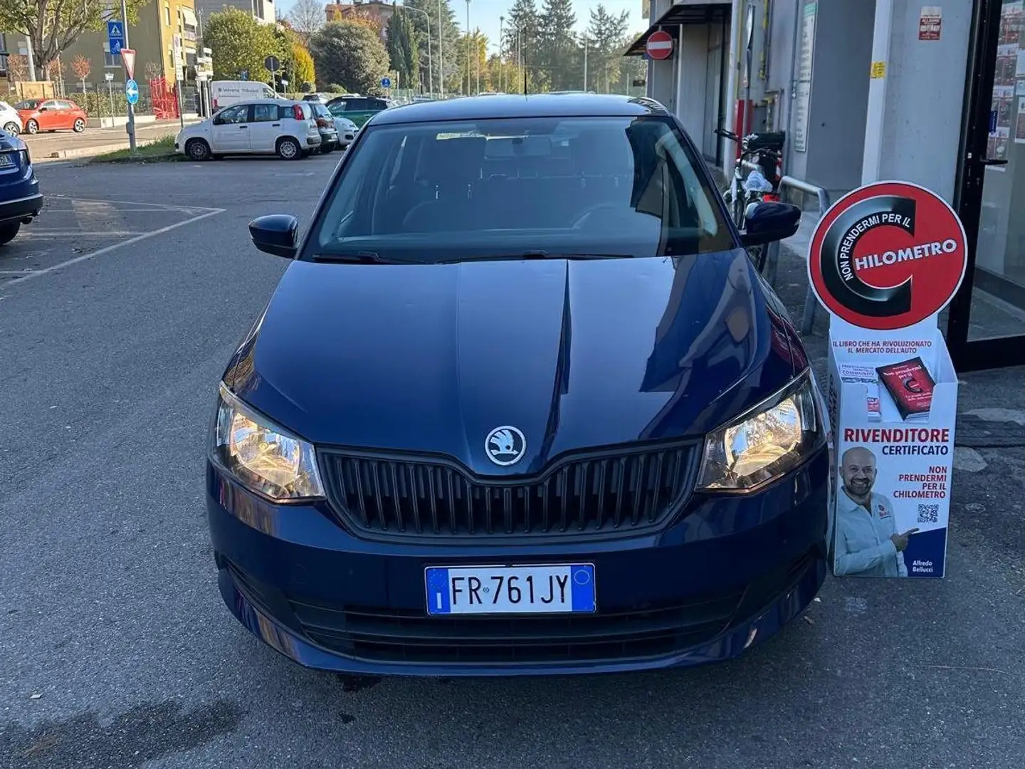 Skoda Fabia Fabia III 2015 Berlina 1.0 mpi Design Edition 60cv Bleu - 2