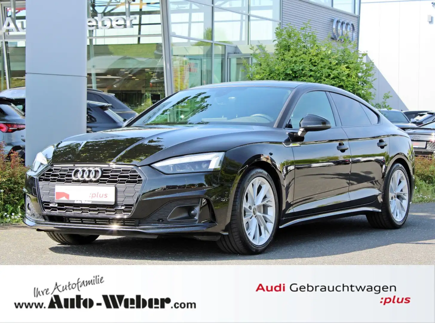 Audi A5 Sportback 40TFSI S-tronic S LINE PANO B&O AHK Schwarz - 1