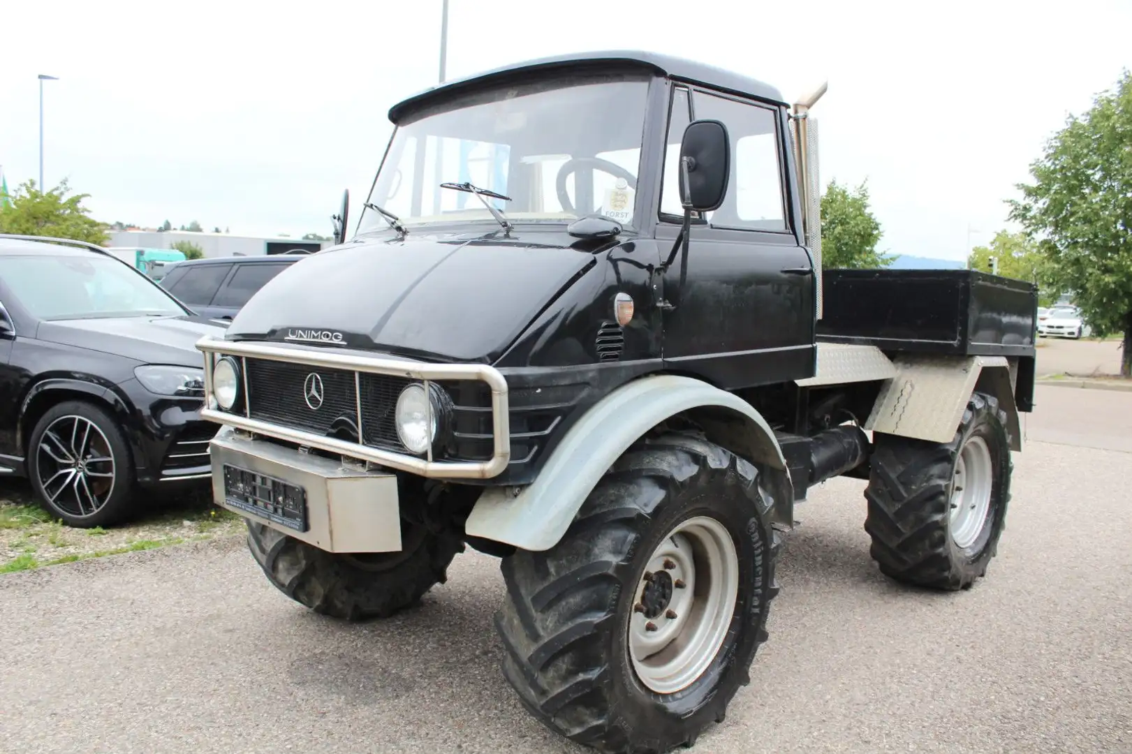 Mercedes-Benz Unimog 406 4x4 Abgelastet auf 3,5t Negro - 1