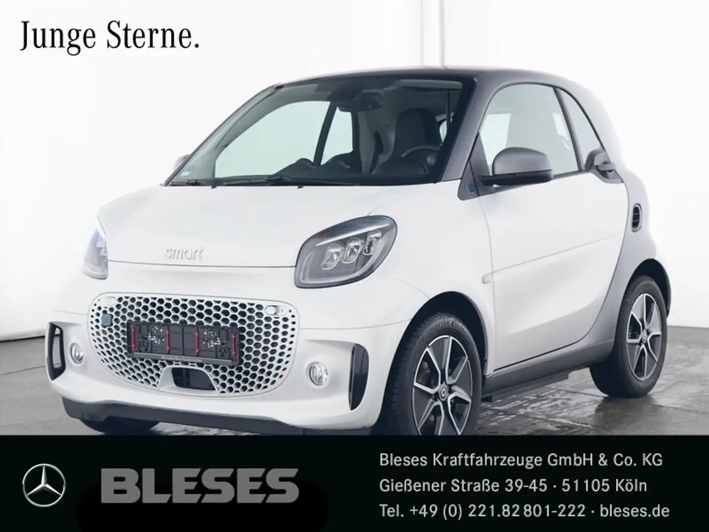 smart forTwo EQ fortwo Exclusive Plus+22kW+Kamera+LED+Winter-P Weiß - 1