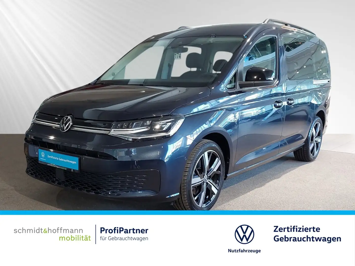 Volkswagen Caddy Maxi Life 2.0 TDI NAVI+PDC+CARPLAY+RFK Klima Navi Blau - 1