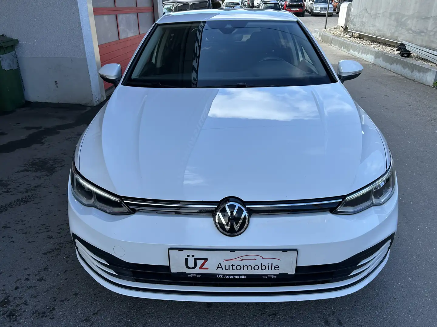 Volkswagen Golf 1. Besitz, Servicegepflegt Weiß - 2