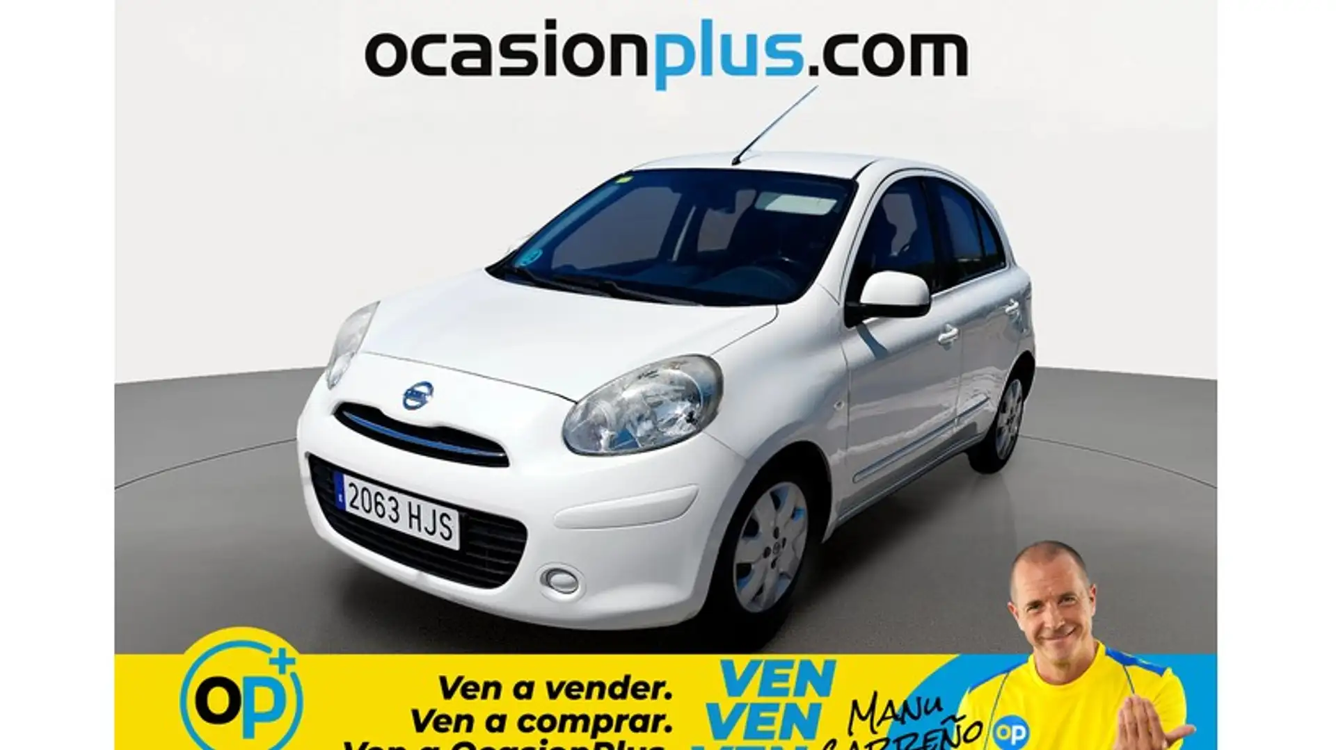 Nissan Micra 1.2 Acenta Blanco - 1