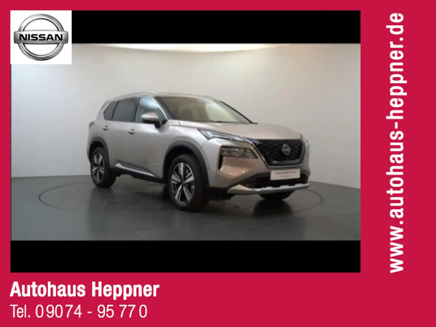 Nissan X-Trail 1.5 VC-T e-Power Tekna 204PS Glasdach4x2 Plateado - 2