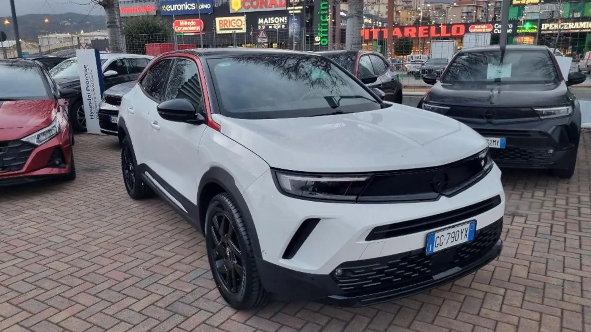 Opel Mokka 1.2 Turbo GS Line Weiß - 2