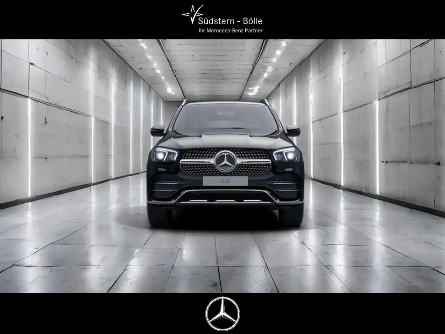 Mercedes-Benz GLE 350 de 4M +AMG+DISTRO+SHZ+AMBIENTE+AHK+PDC Noir - 2