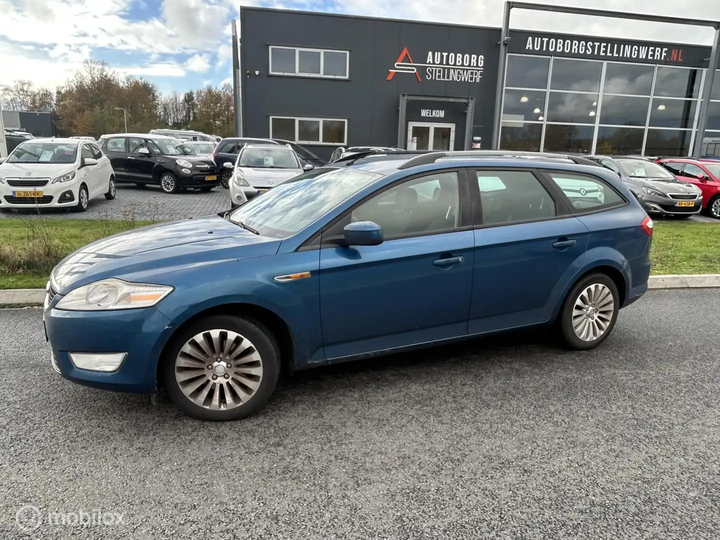 Ford Mondeo Wagon 1.6-16V Trend [ NAP climate cruise LM ] Azul - 2